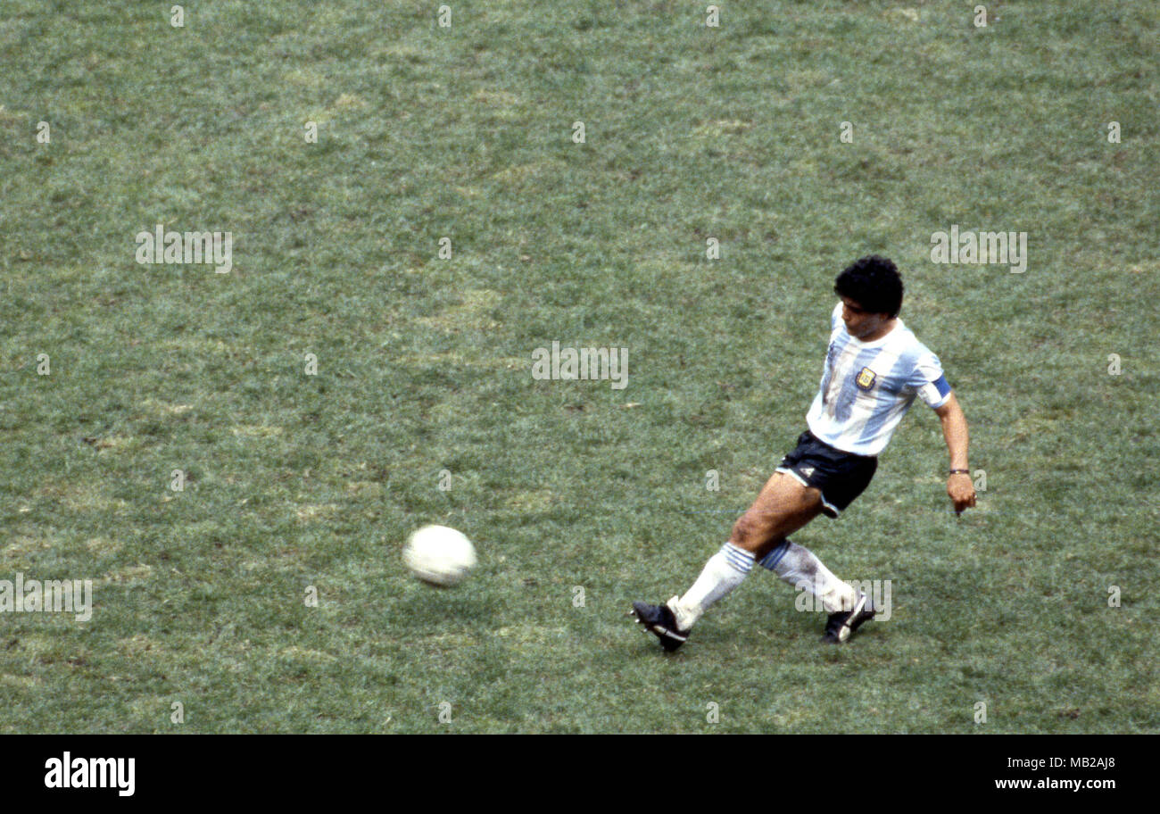 FIFA World Cup Mexico 1986 25.6.1986, Estadio Azteca, Mexico, D.F