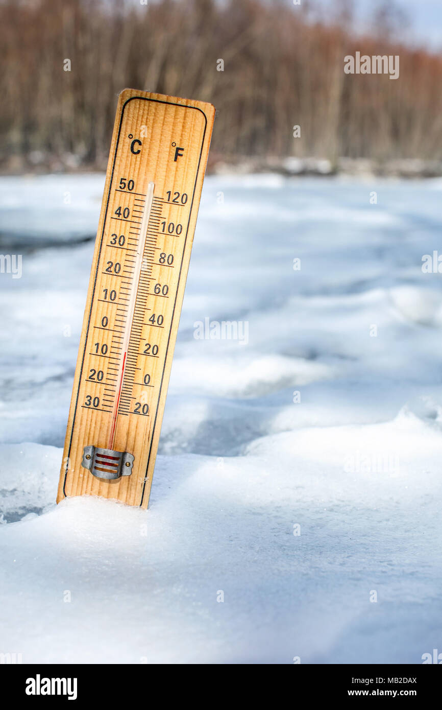 It S Too Cold Outside. Analogue Thermometer Outside Displays Temp at Minus  36 Degrees Celsius. Stock Image - Image of gauge, anticipating: 68112741