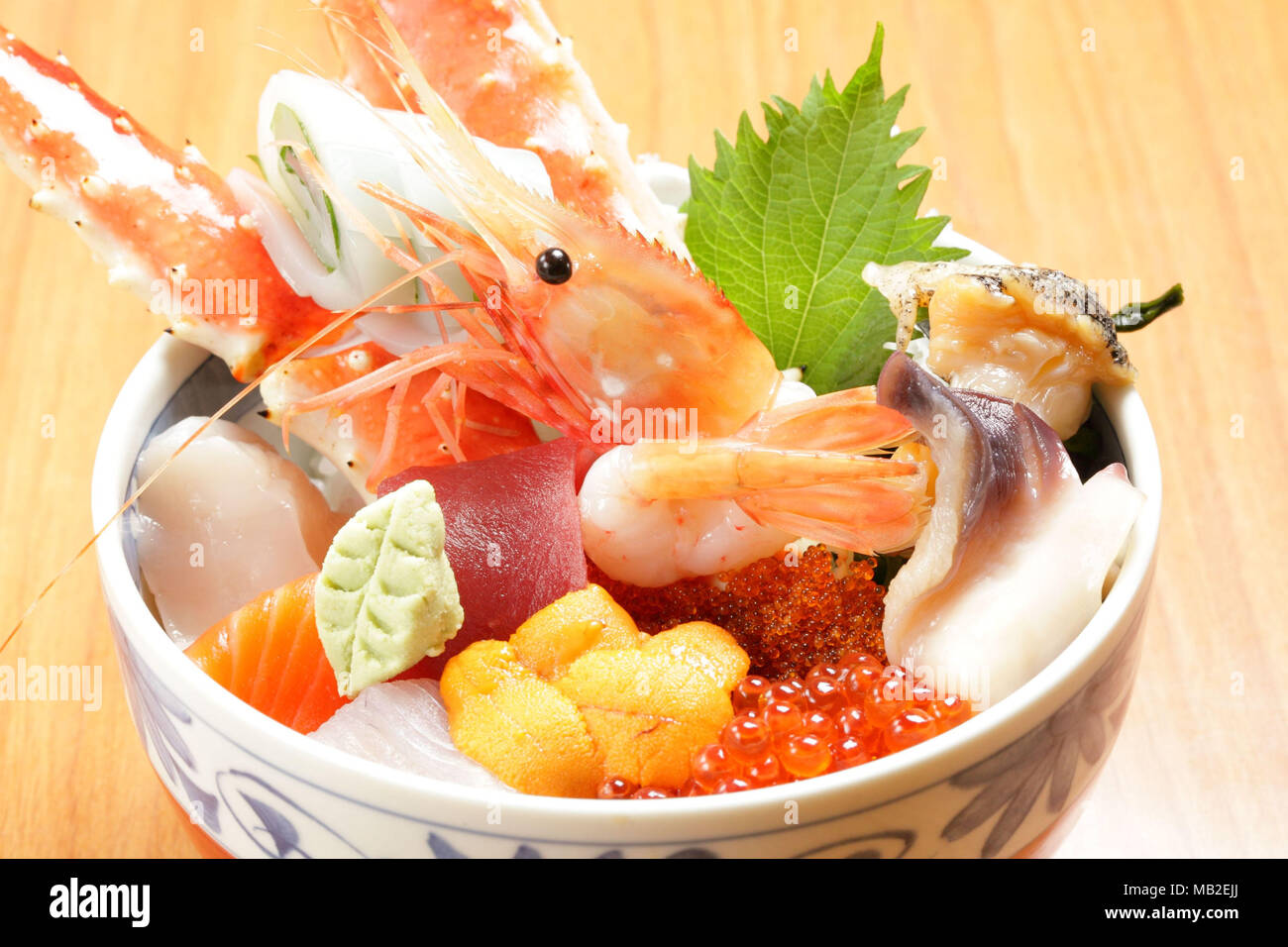 Seafood of Hokkaido Stock Photo