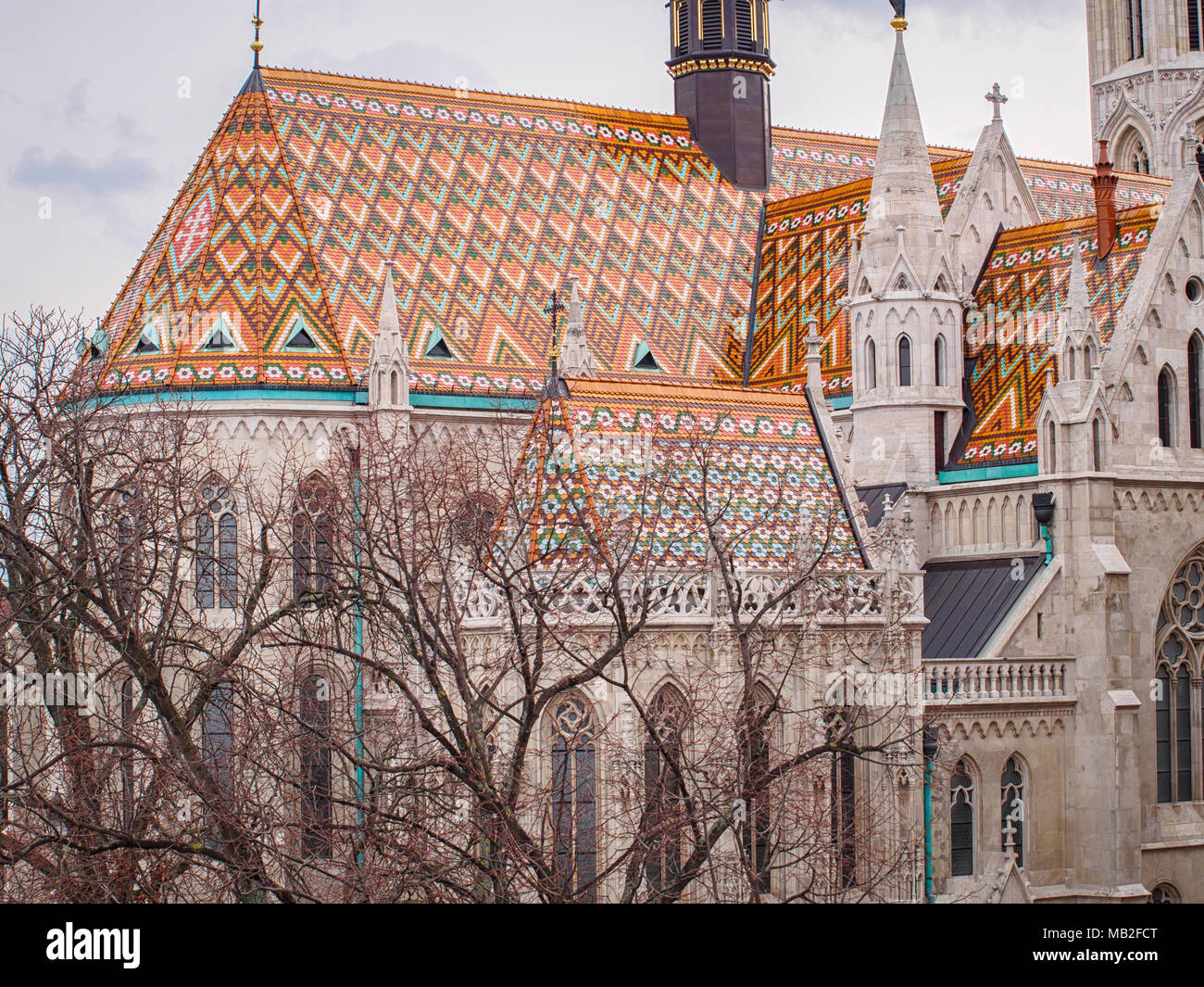 Tiled Roof Budapest High Resolution Stock Photography And Images Alamy