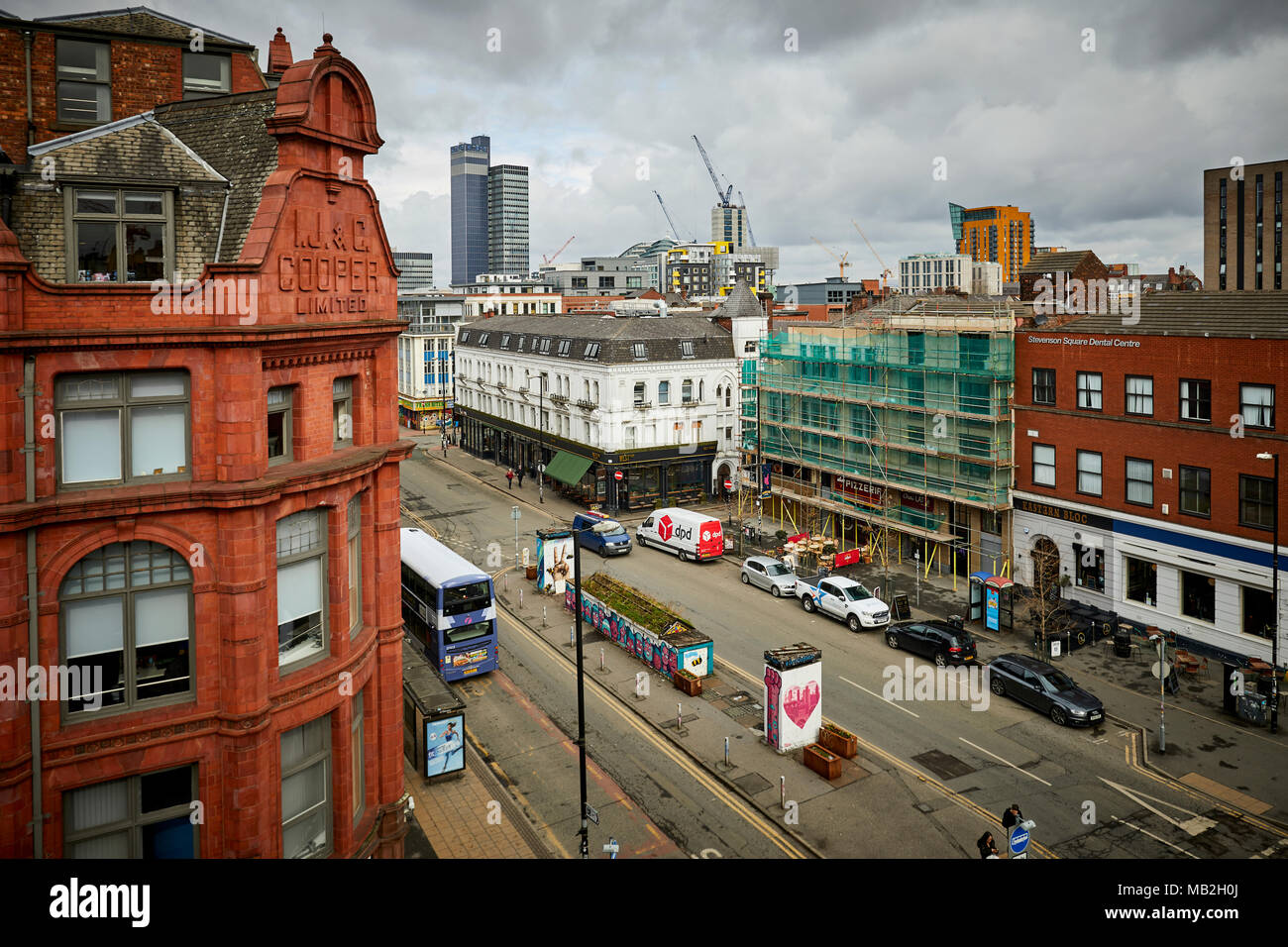 Manchester offices in the Northern Quarter skyline stunning Grade II