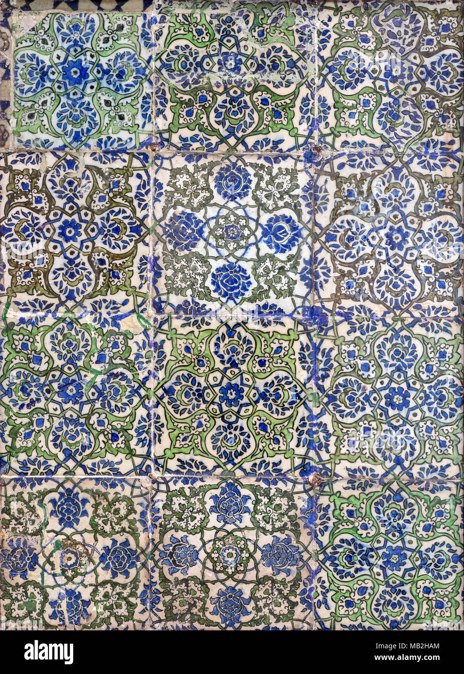 Ottoman era style glazed ceramic tiles decorated with floral ... Ottoman era style glazed ceramic tiles decorated with floral ...