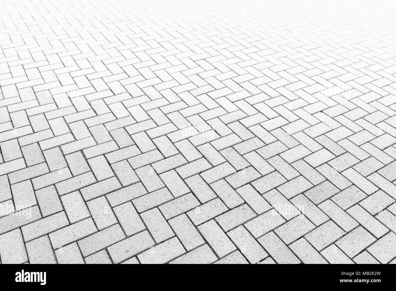 Pattern of walkway concrete block paving., Abstract background. Stock Photo
