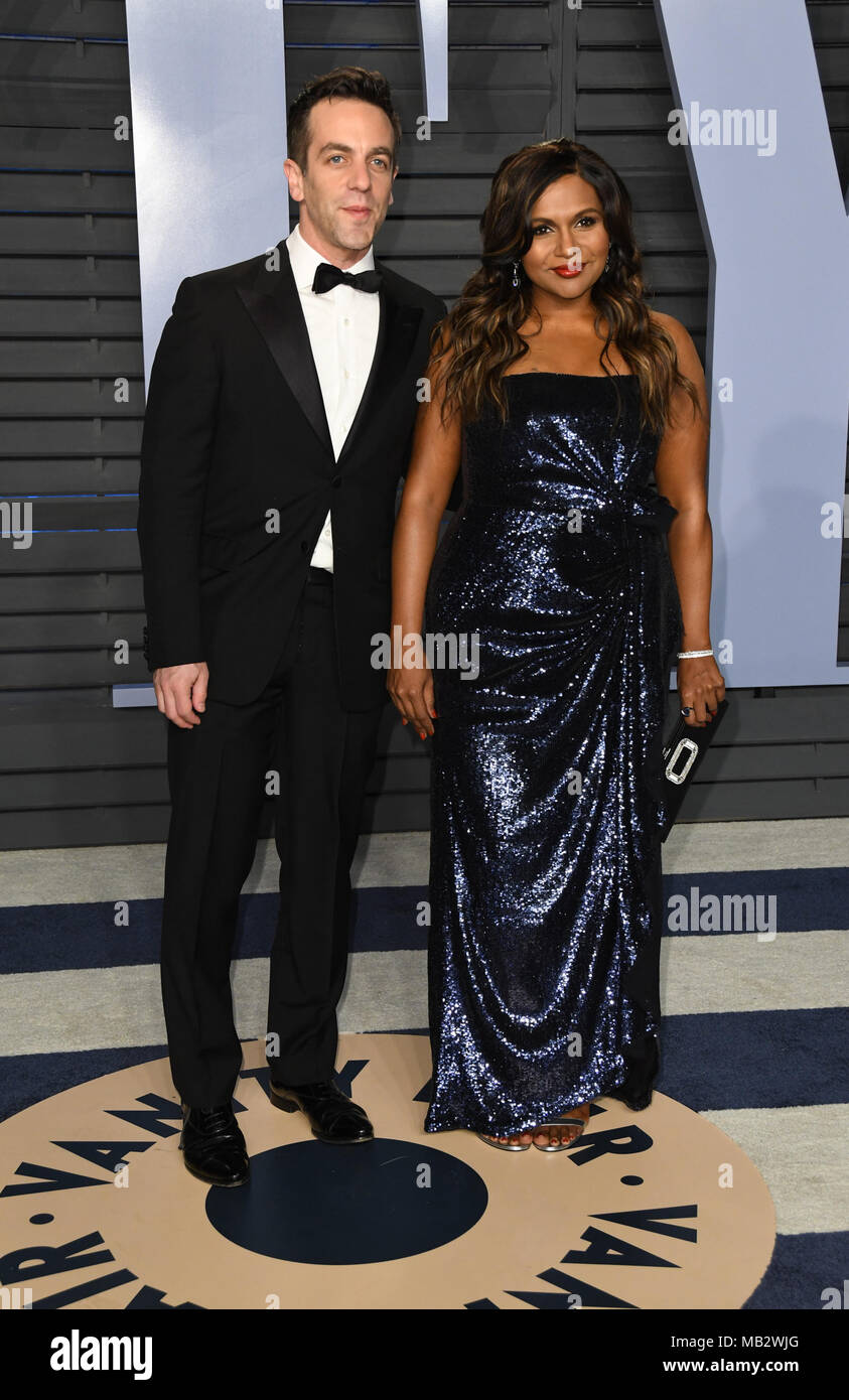 2018 Vanity Fair Oscar Party Hosted By Radhika Jones Featuring Mindy