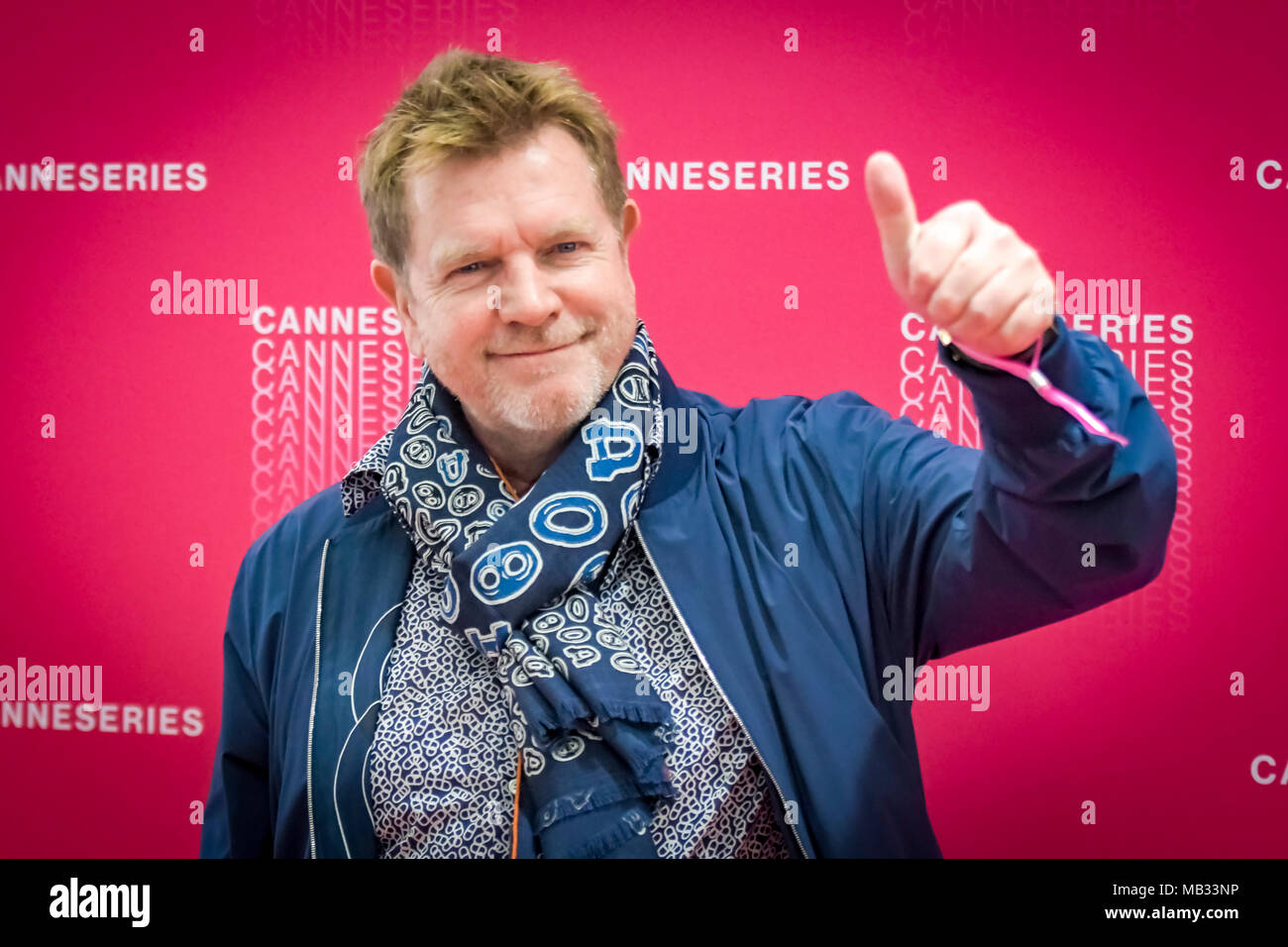 Opening Ceremony of the 1st Cannes Film Festival Canneseries - Xavier Deluc Stock Photo
