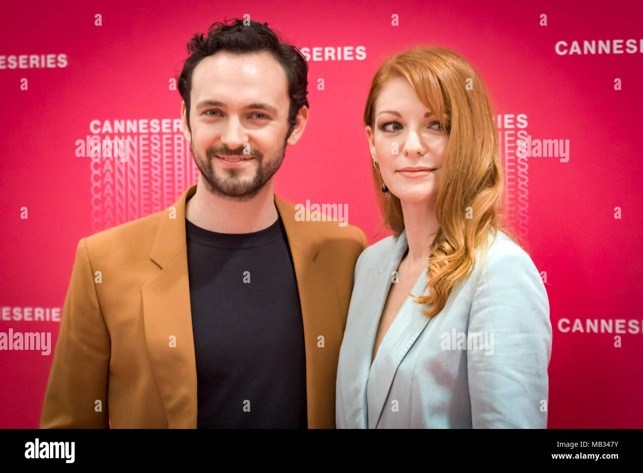 Opening Ceremony of the 1st Cannes Film Festival Canneseries - Georges Blagden Stock Photo