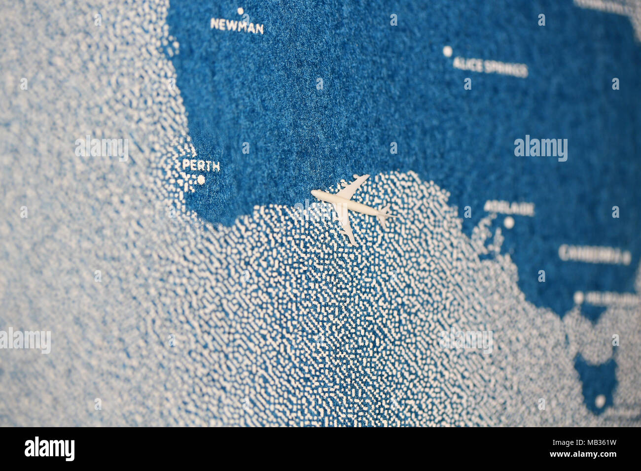 Map of perth australia hi-res stock photography and images - Alamy