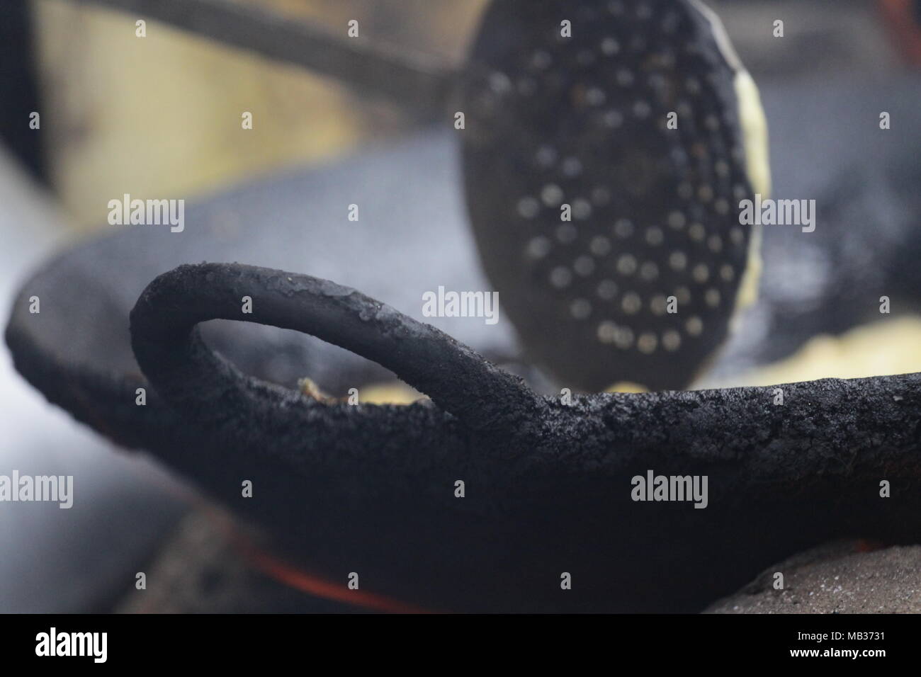Delicious Indian street food Stock Photo - Alamy