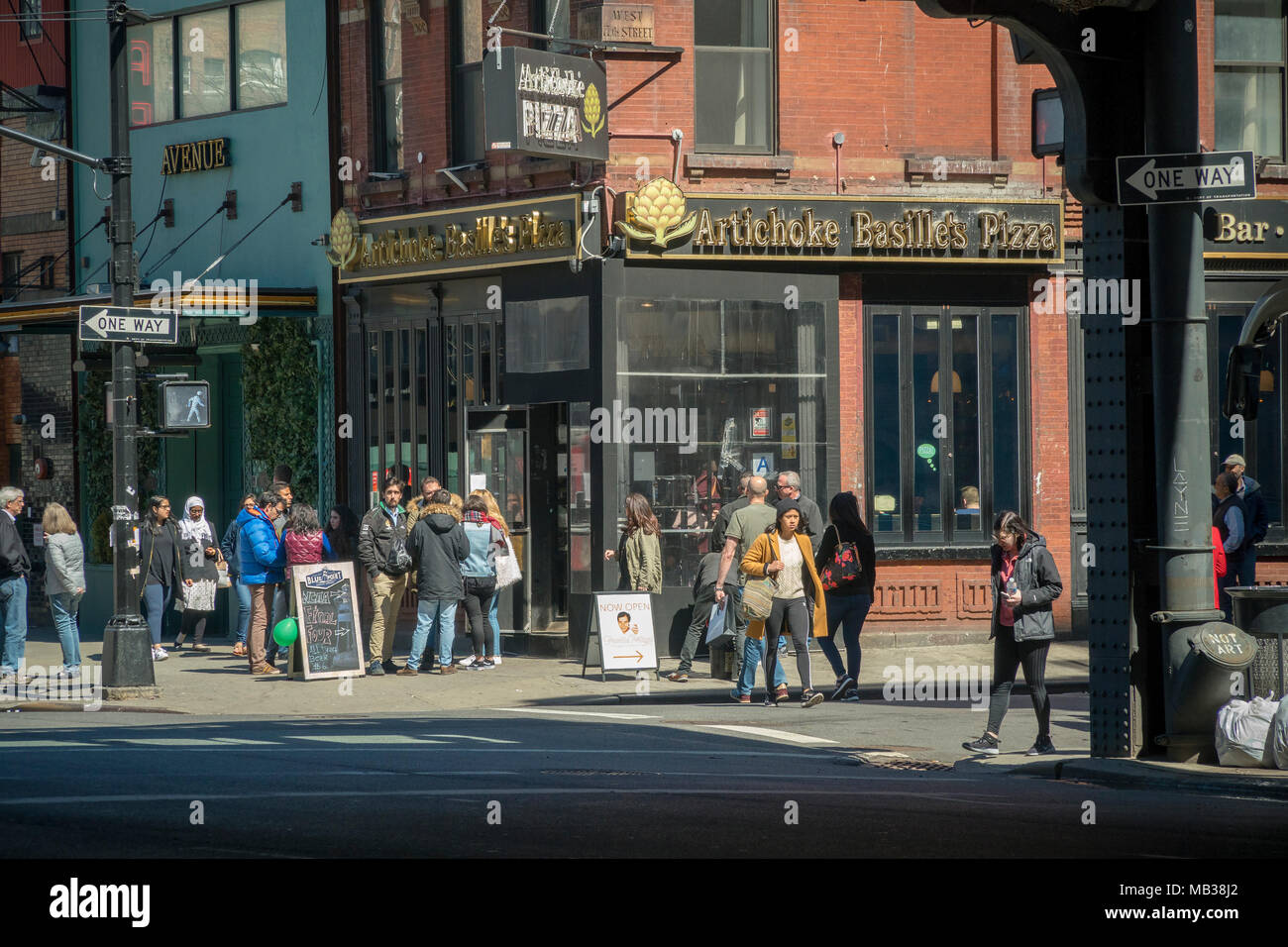 The Chelsea location of the popular Artichoke Basille's Pizza in New