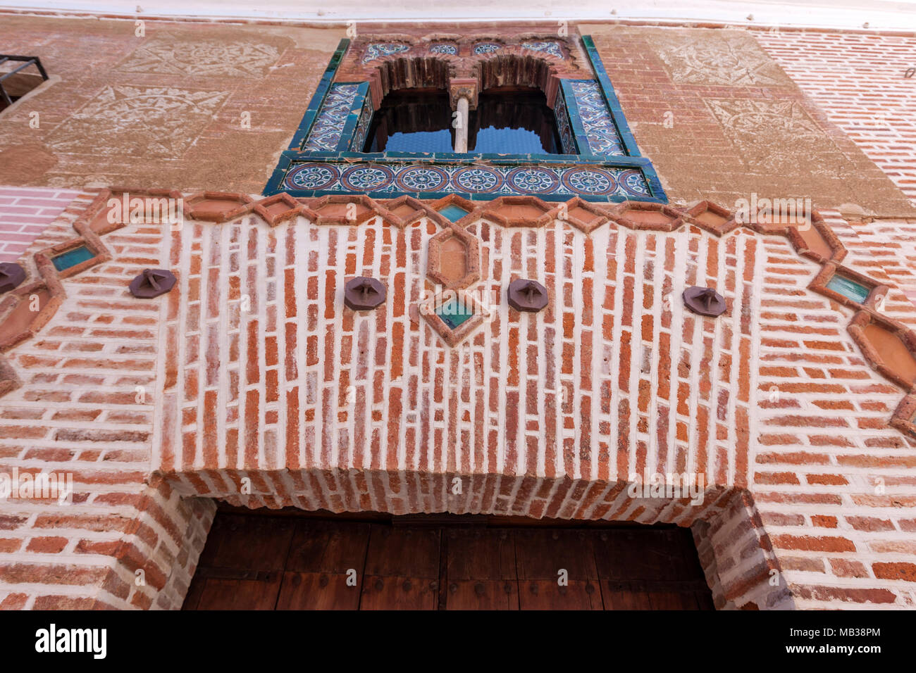 Casa del Ajimez, Mudejar style in Zafra, Extremadura, Spain Stock Photo
