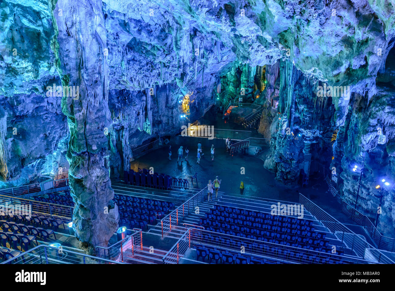 St Michael's Cave, Gibraltar Stock Photo Alamy