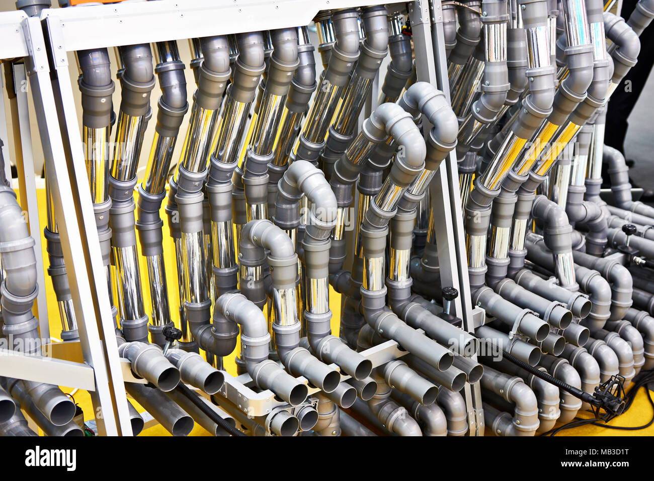 Pvc Pipe Plumbing System Stock Photos & Pvc Pipe Plumbing System Stock