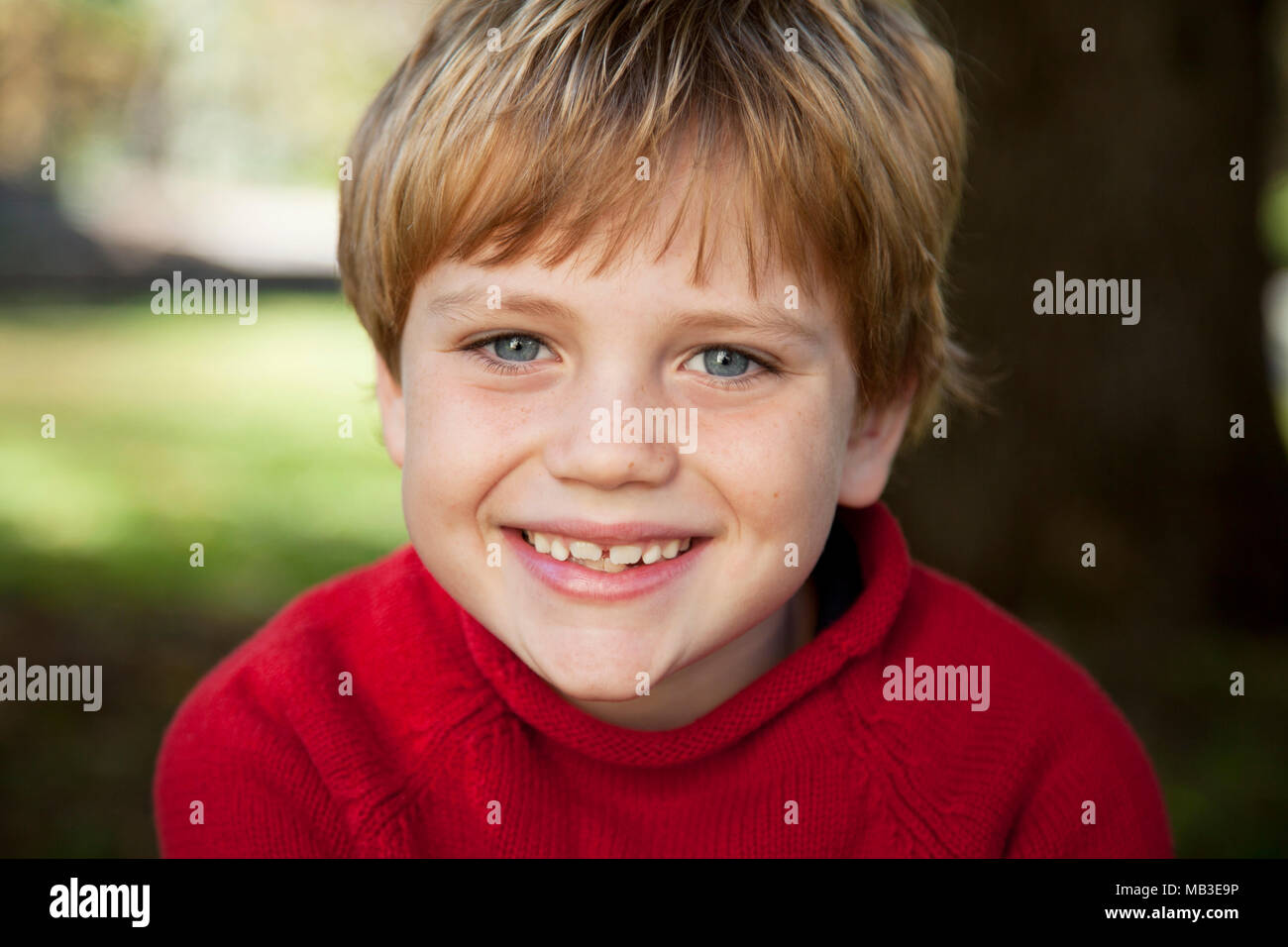 Blonde Boy with Glasses Smiling - wide 6
