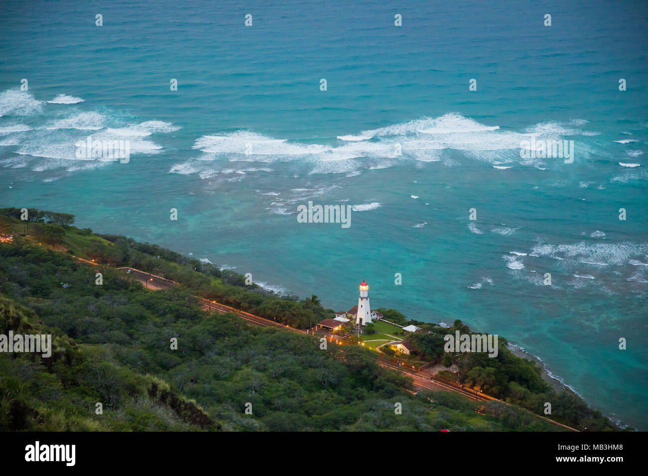 Hawaii diamond head sunrise hi-res stock photography and images - Alamy