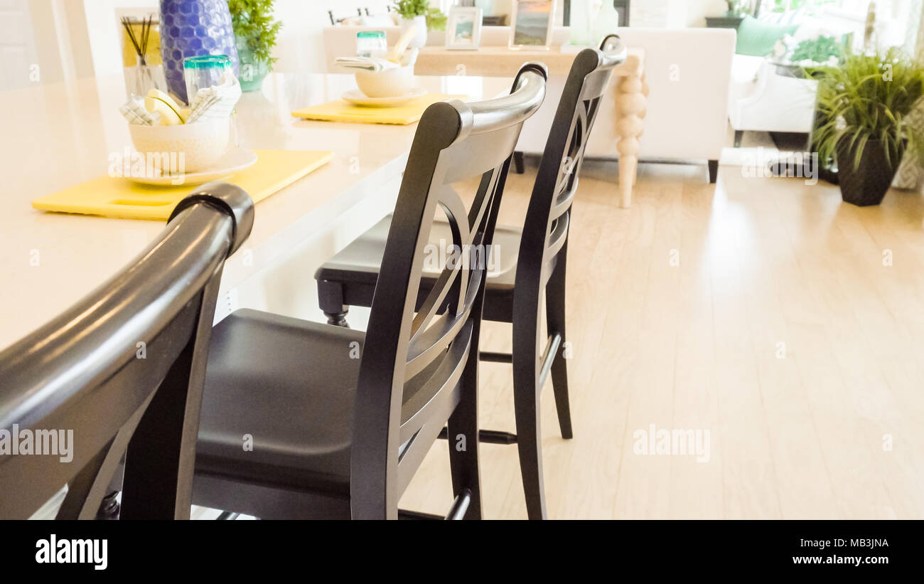 Modern kitchen in luxury house Stock Photo - Alamy