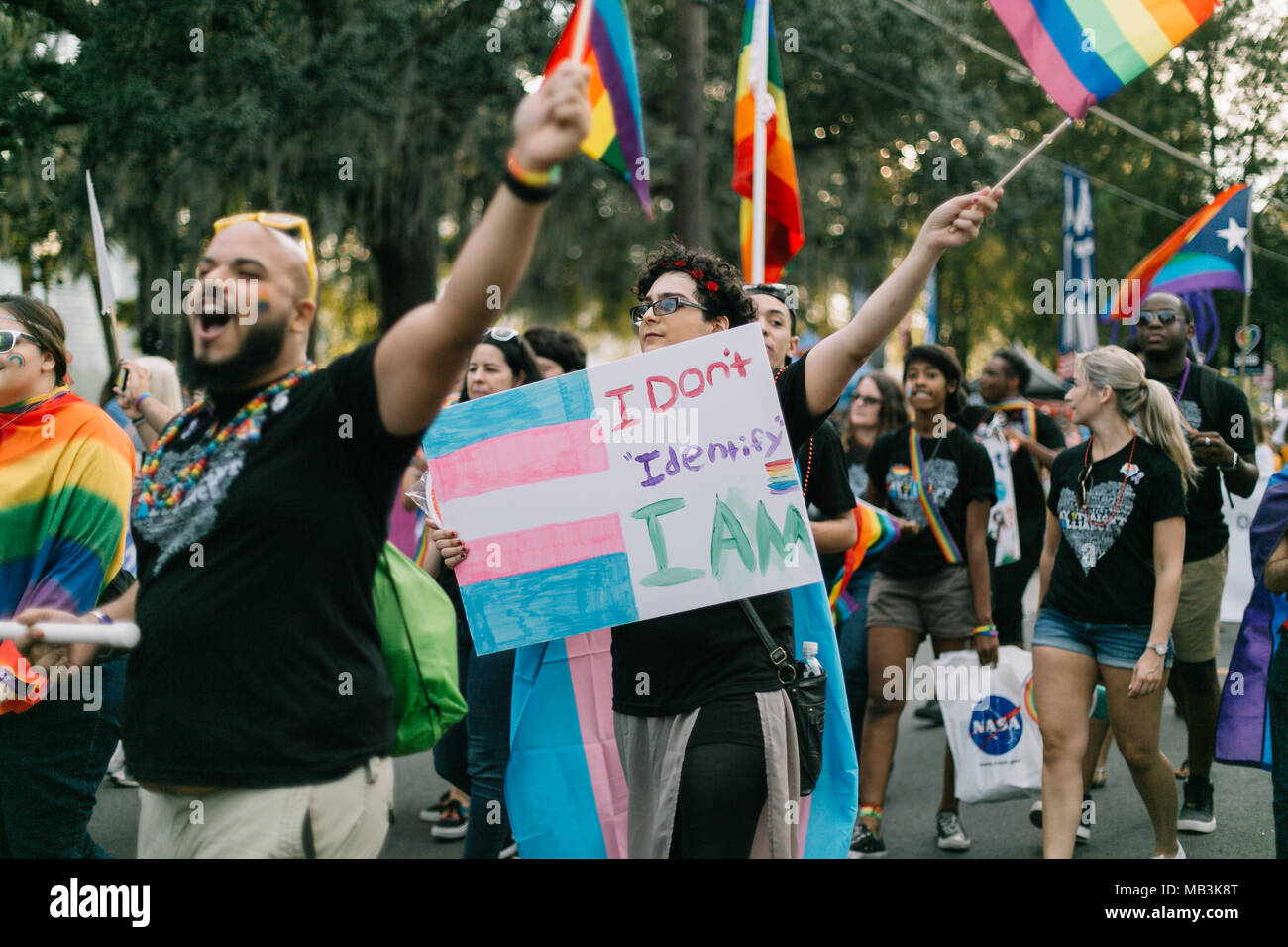 Gay straight alliance march hires stock photography and images Alamy