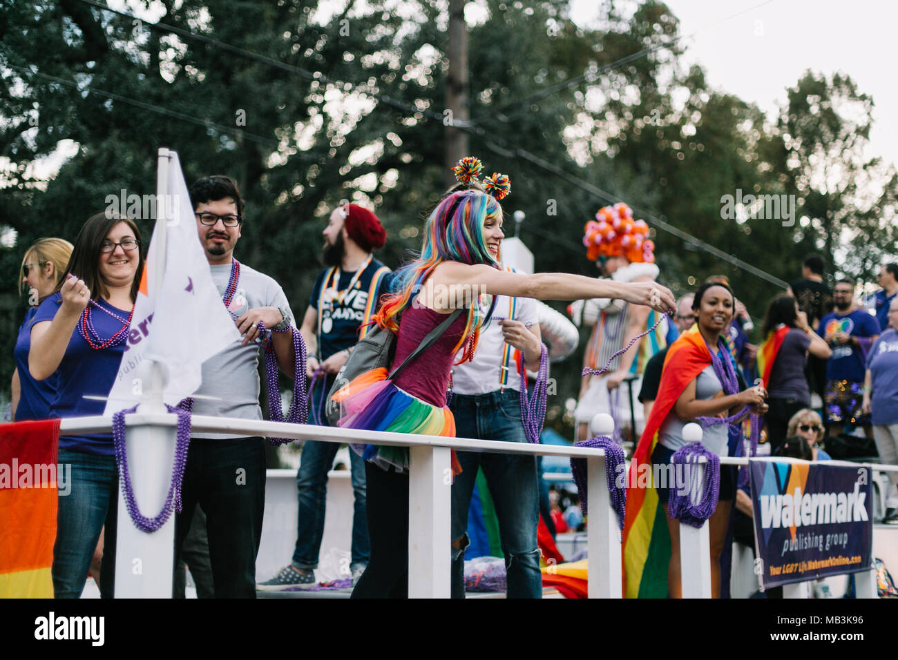 Pride parade float orlando hi-res stock photography and images - Alamy