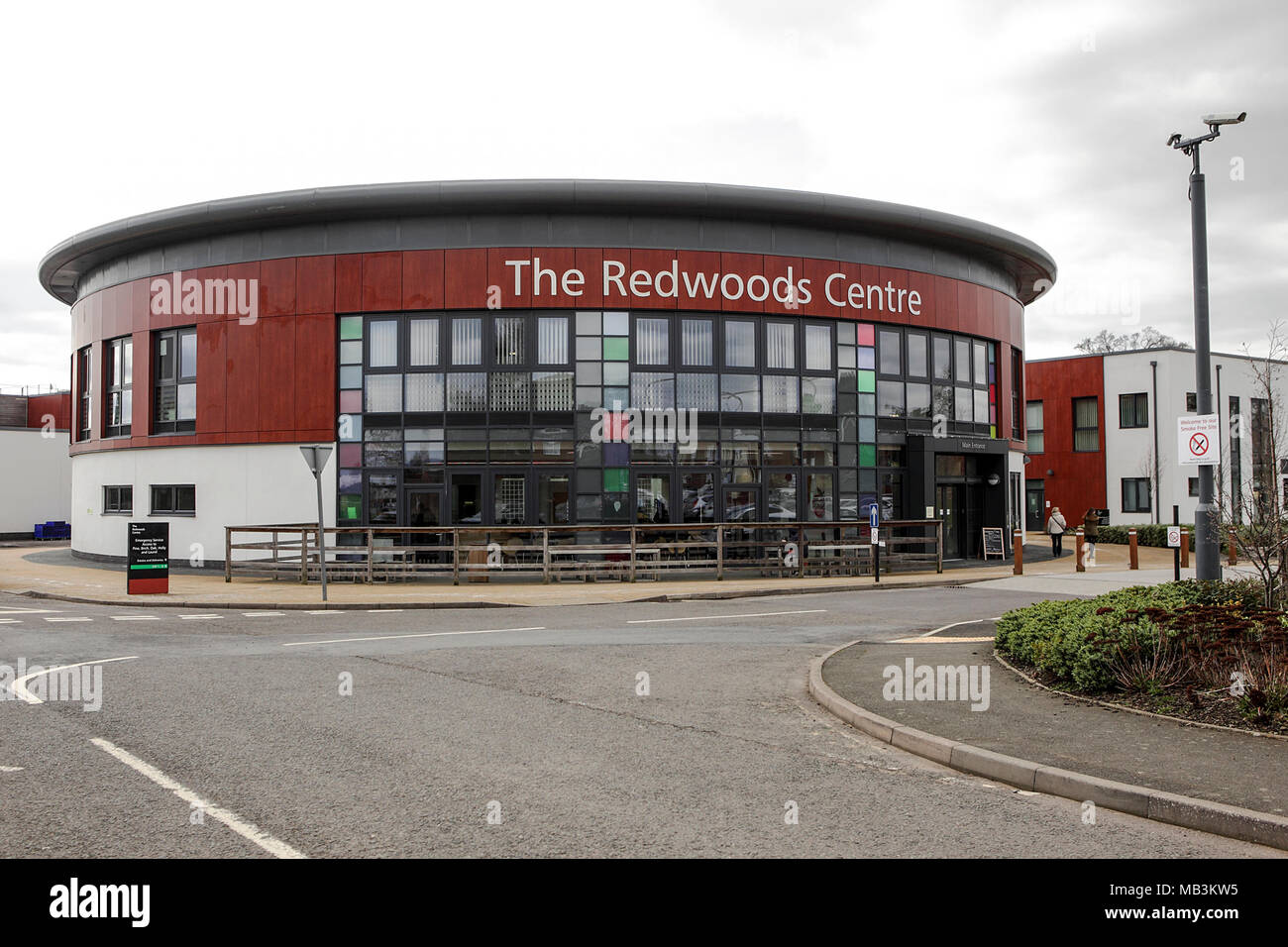 One of (20) images in this short set related to various retail, private and NHS properties in the Shrewsbury area. The Redwoods Centre near Oxon. Stock Photo