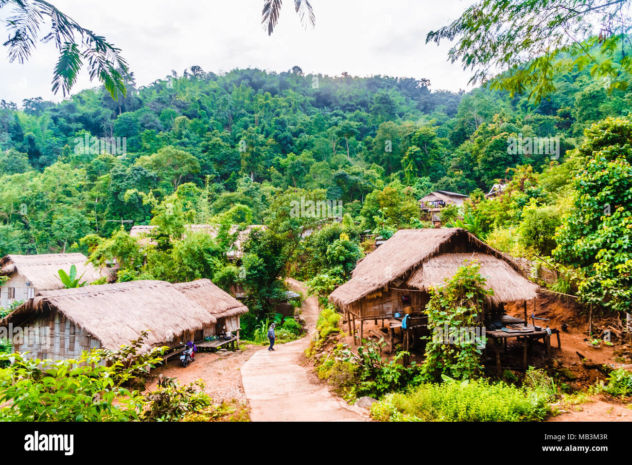 Bamboo village hires stock photography and images Alamy