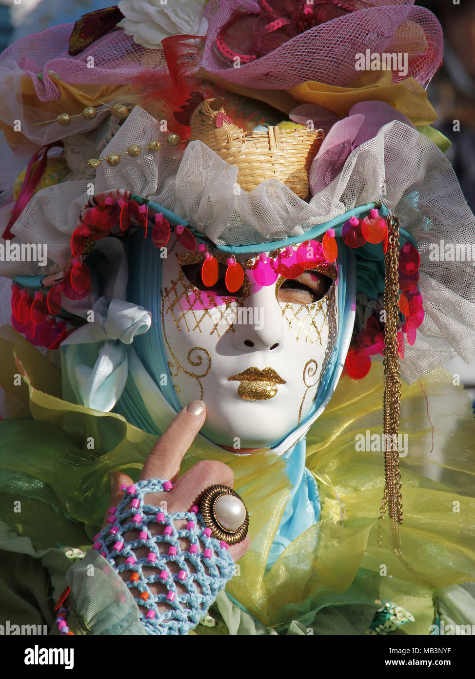 Mask festival st marks square hi-res stock photography and images - Alamy