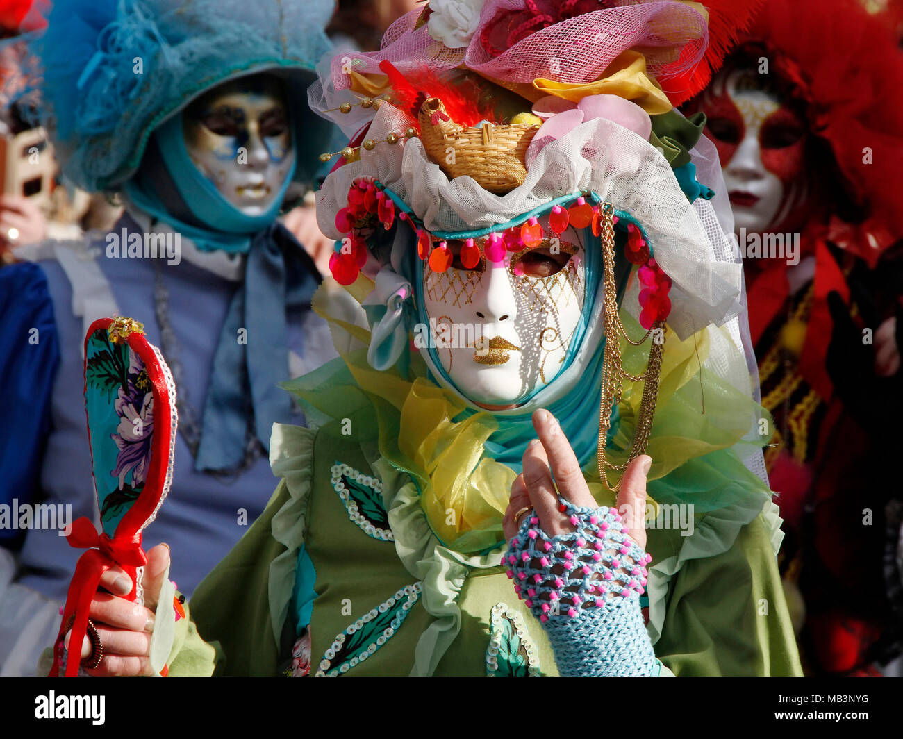 Carnival at St Marks s Square, Venice, Italy Stock Photo Alamy