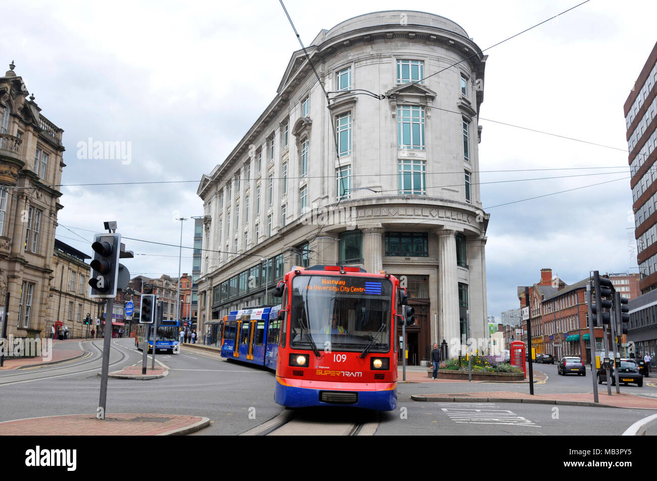 Rooftop garden at Birmingham Central Library Stock Photo Alamy