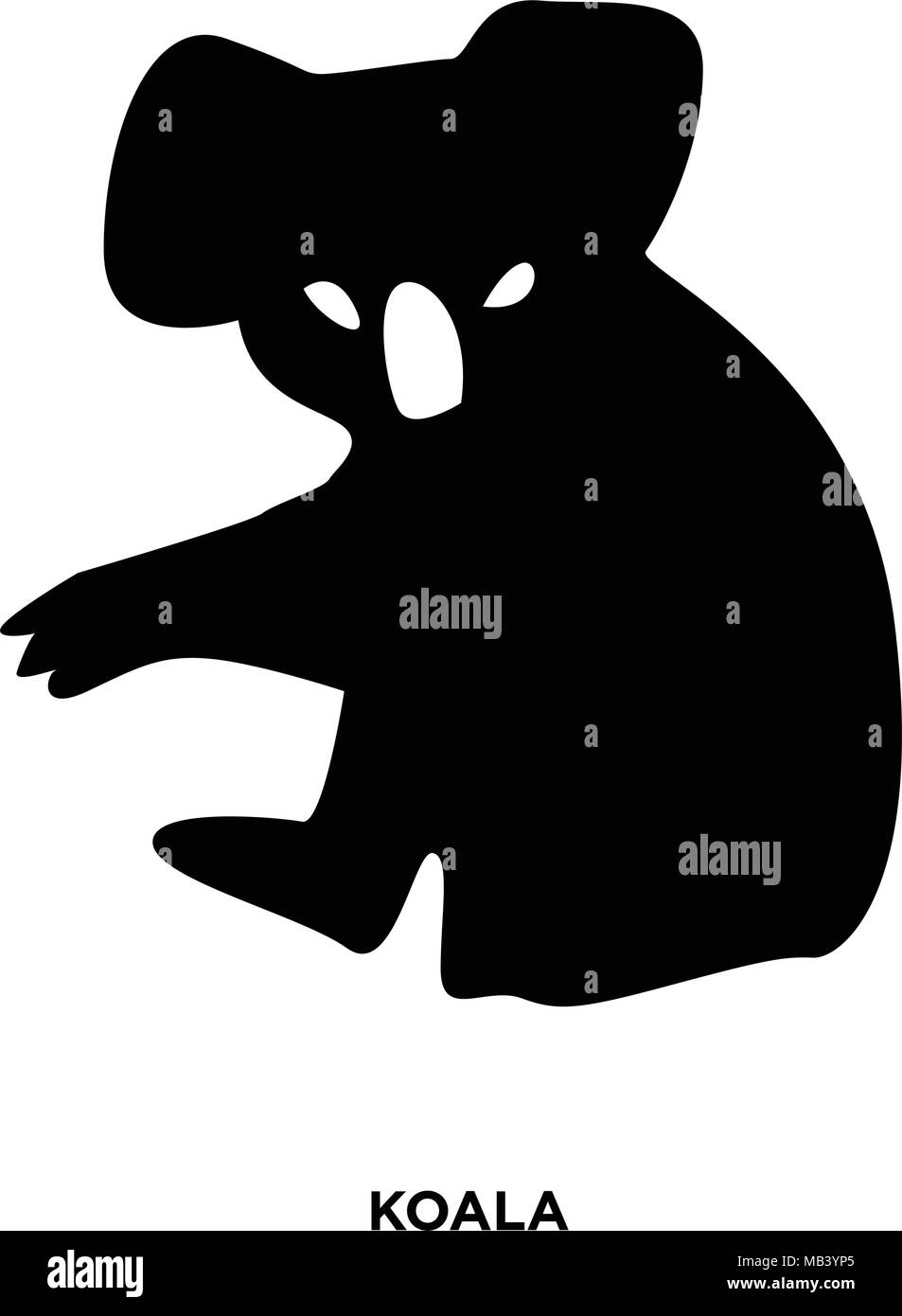 Koala Silhouette Clip Art