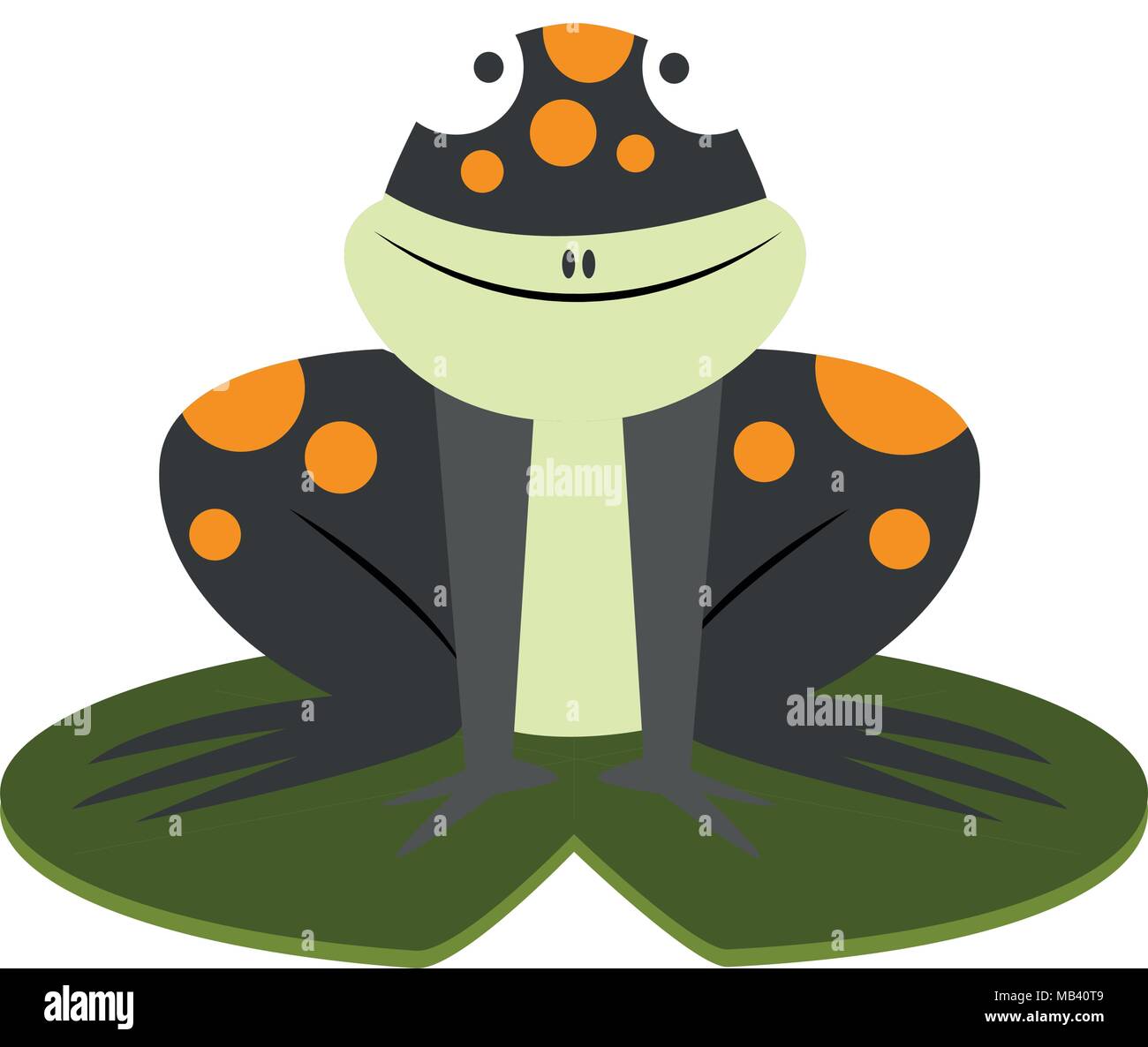 Frog cartoon isolated Stock Vector Image & Art - Alamy