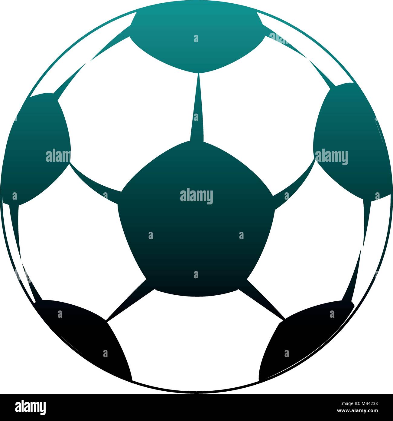 Soccer ball isolated Stock Vector Image & Art - Alamy