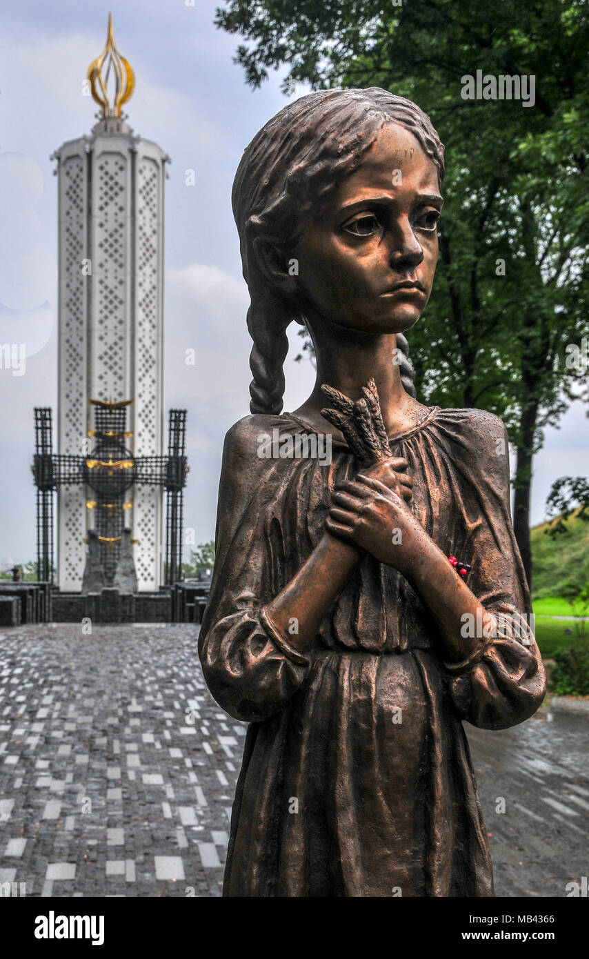 The National Museum "Holodomor Victims Memorial" in Glory Park in Kiev