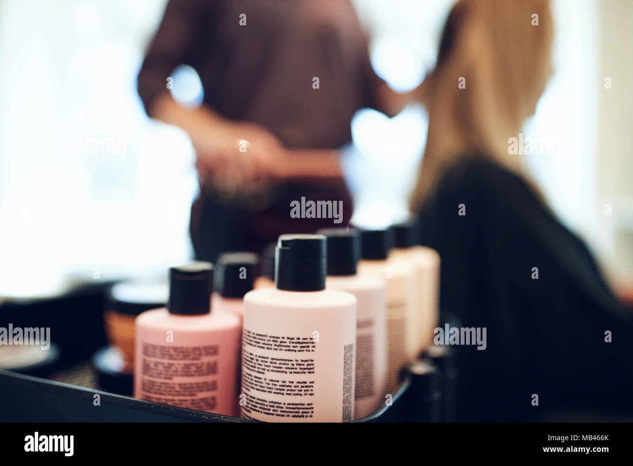 Hairdresser shampoo bottles hires stock photography and images Alamy