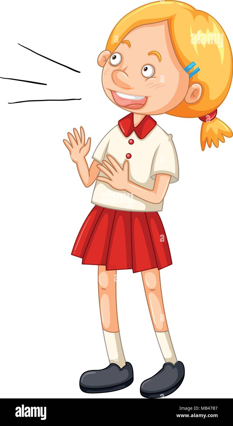 red skirt vector