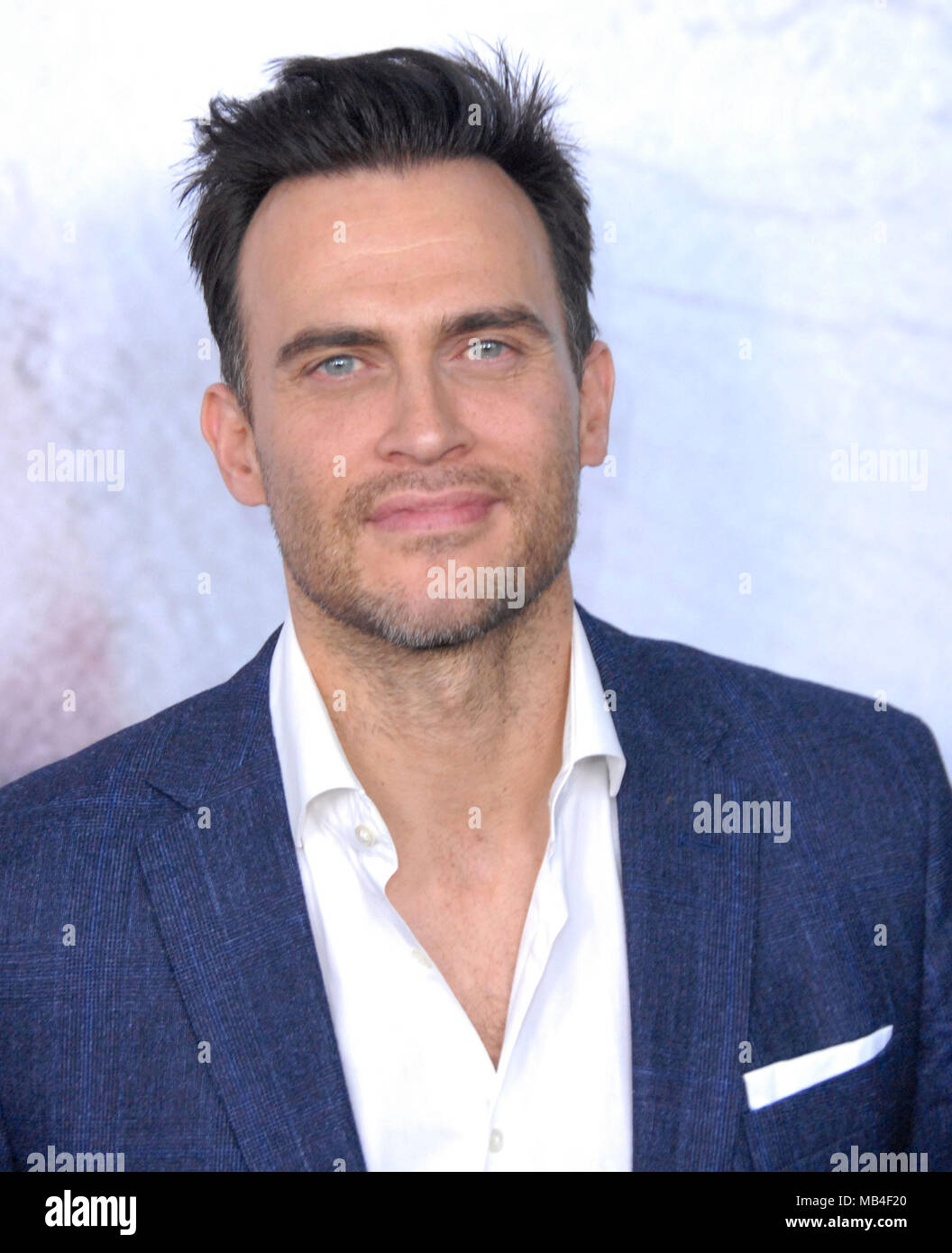 BEVERLY HILLS, CA APRIL 06 Actor Cheyenne Jackson attends For Your Consideration Red Carpet