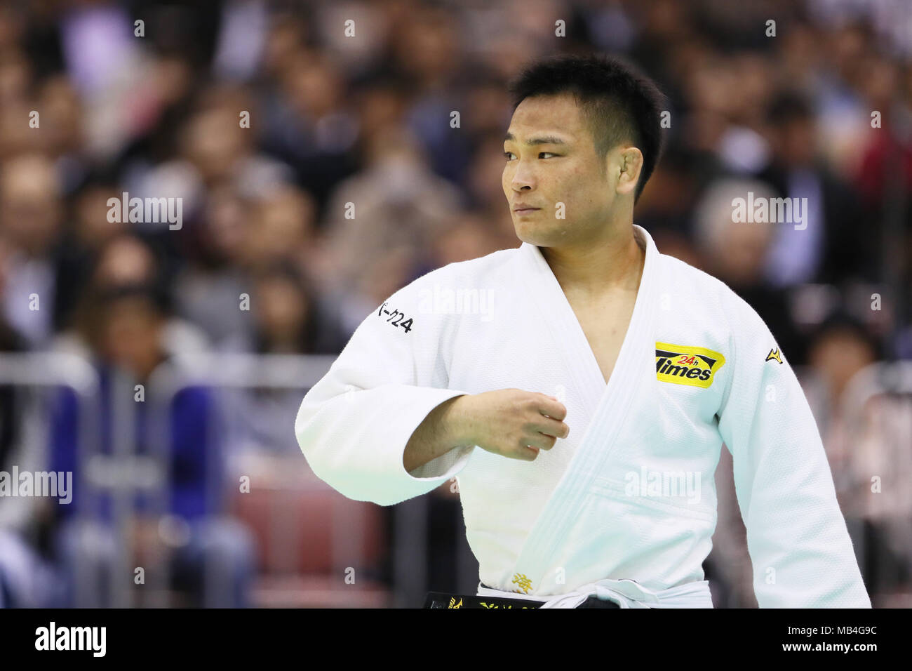 Fukuoka, Japan. 7th Apr, 2018. Masashi Ebinuma Judo : All Japan Selected  Judo Championships Men's -73kg Final in Fukuoka, Japan . Credit: Yohei  Osada/AFLO SPORT/Alamy Live News Stock Photo - Alamy