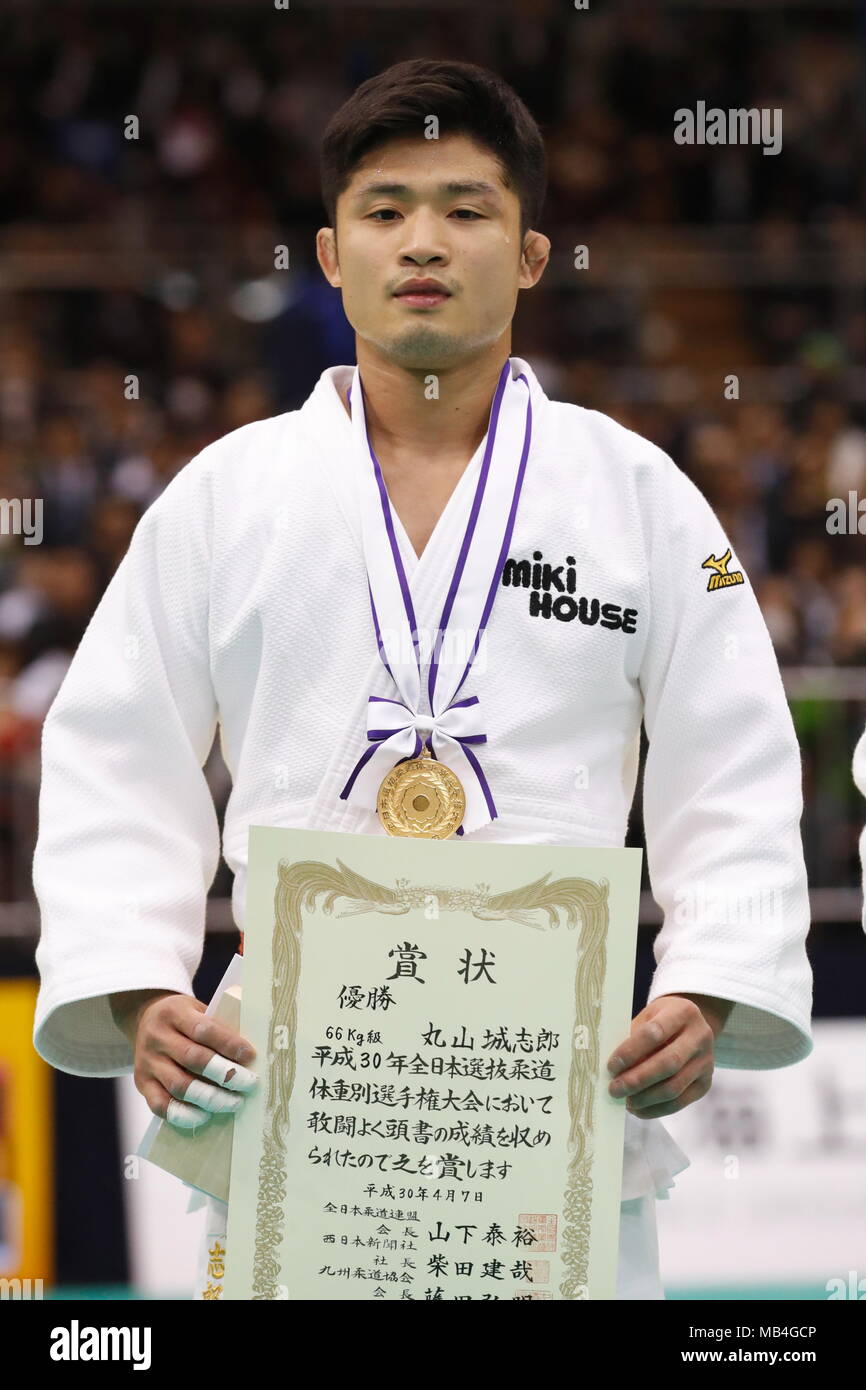 Fukuoka, Japan. 7th Apr, 2018. Jyoshiro Maruyama Judo : All Japan ...