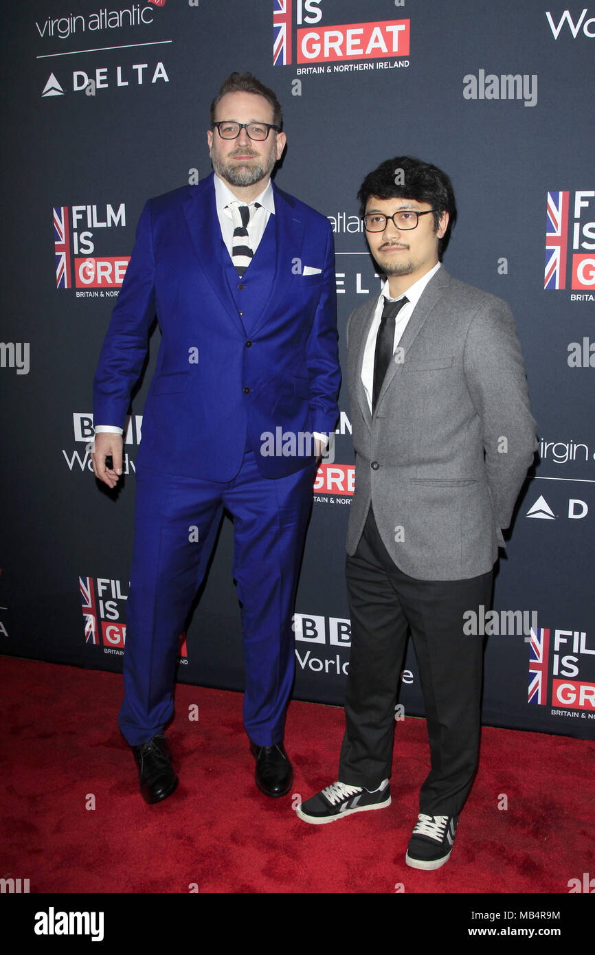 Film Is GREAT Reception honoring British nominees of The 90th Annual Academy Awards held at The British Residence - Arrivals  Featuring: Jakob Schuh, Bin-Han To Where: Los Angeles, California, United States When: 02 Mar 2018 Credit: Nicky Nelson/WENN.com Stock Photo