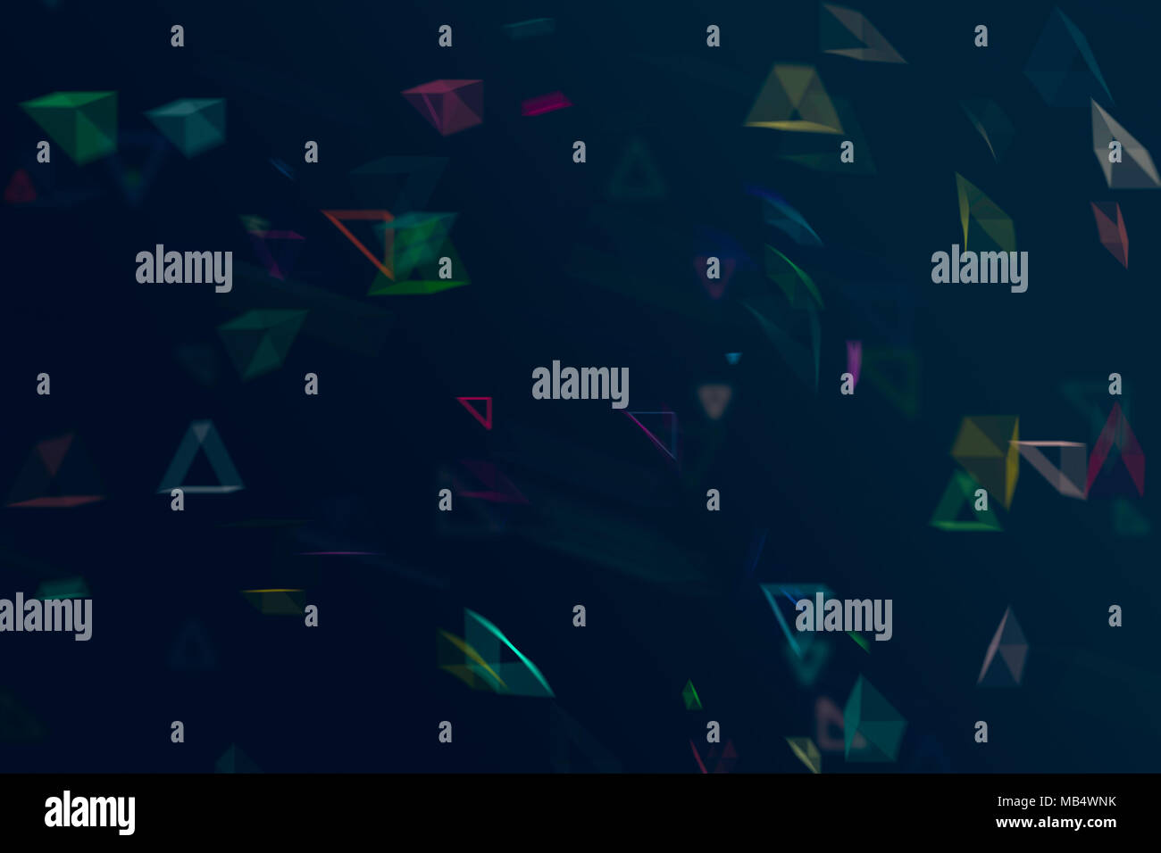 Random triangle shape, digital generative art for web page, graphic ...