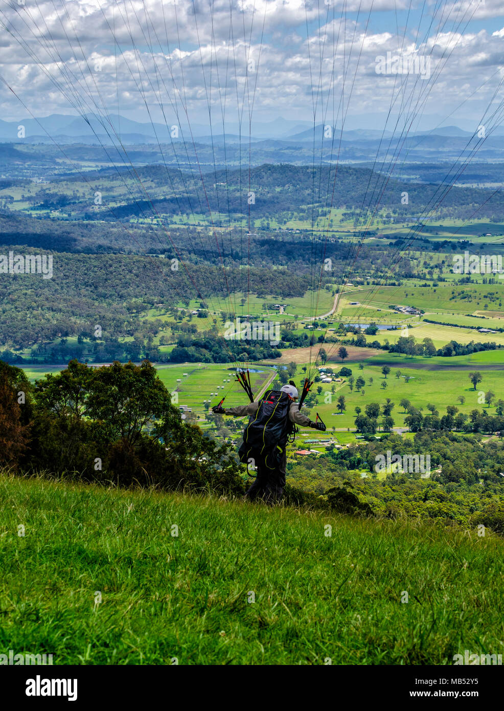 Paragliding of Mount Tamborine, Queensland, Australia Stock Photo Alamy
