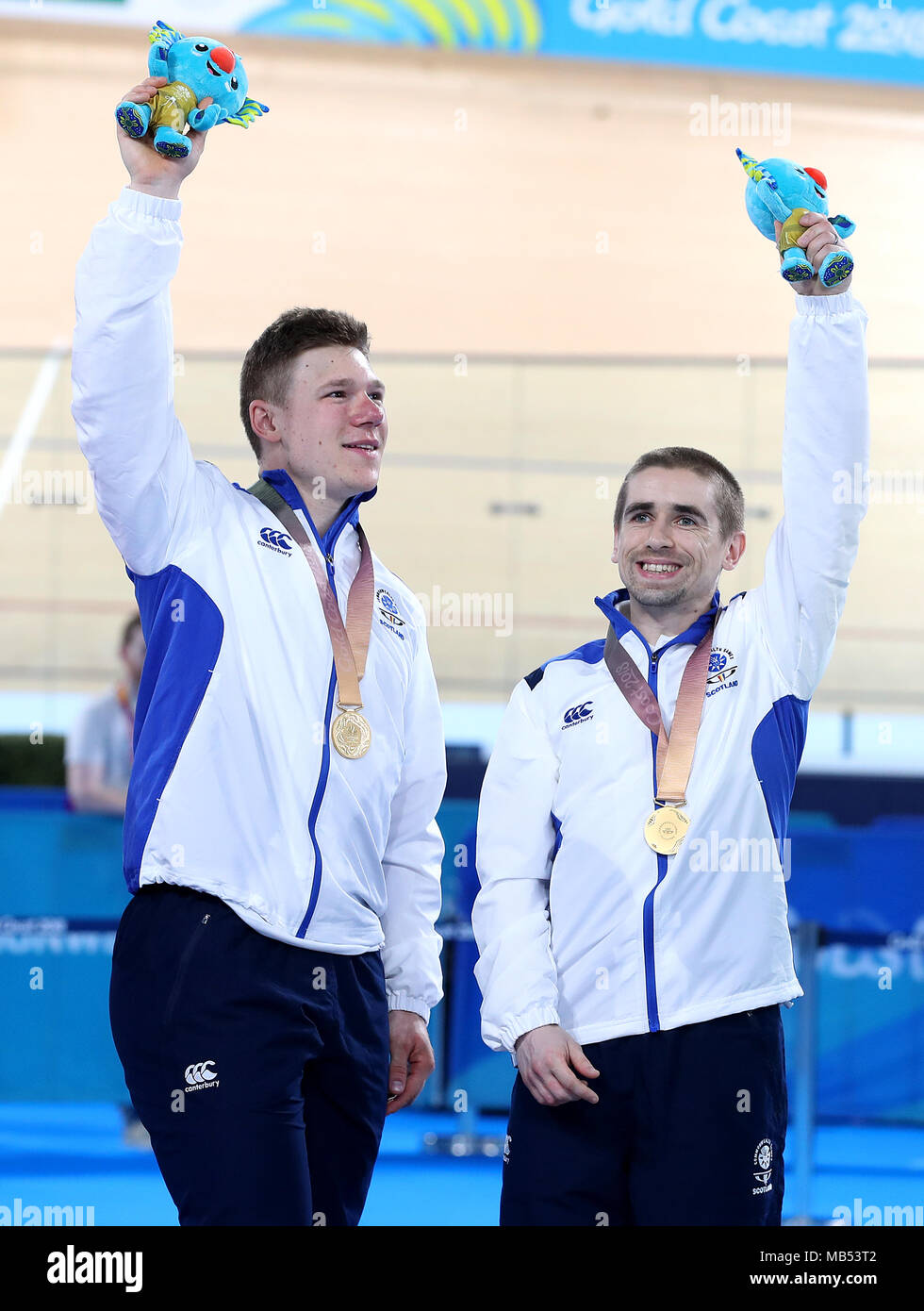 Scotland's Neil Fachie (right) and pilot Matt Rotherham (left ...