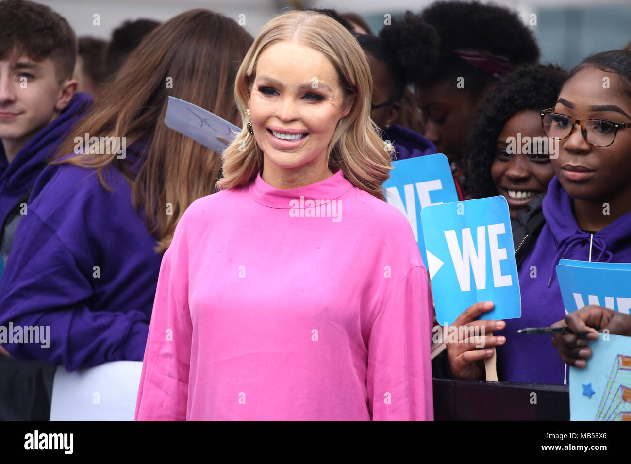 WE Day UK held at Wembley Arena - Arrivals Featuring: Katie Piper Where