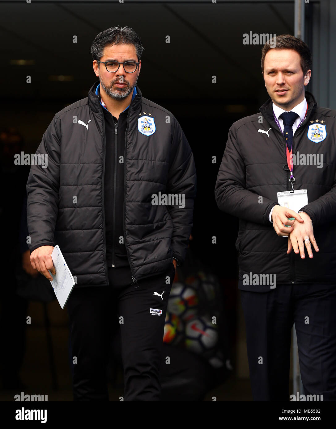 Huddersfield Town manager David Wagner before the Premier League match at the AMEX Stadium, Brighton. PRESS ASSOCIATION Photo. Picture date: Saturday April 7, 2018. See PA story SOCCER Brighton. Photo credit should read: Gareth Fuller/PA Wire. RESTRICTIONS: No use with unauthorised audio, video, data, fixture lists, club/league logos or 'live' services. Online in-match use limited to 75 images, no video emulation. No use in betting, games or single club/league/player publications. Stock Photo