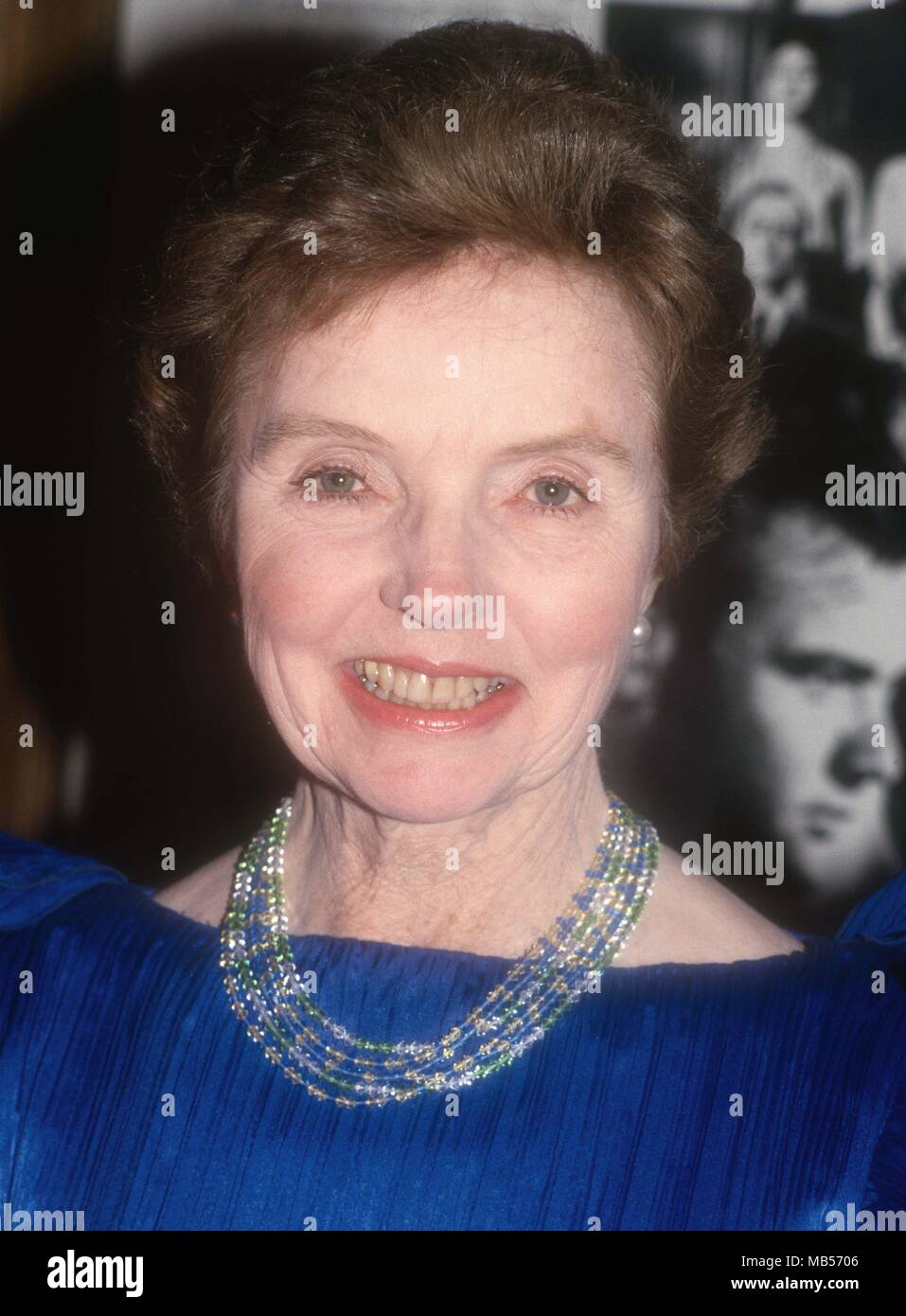 Jane Wyatt 1983 Photo By John Stock Photo Alamy