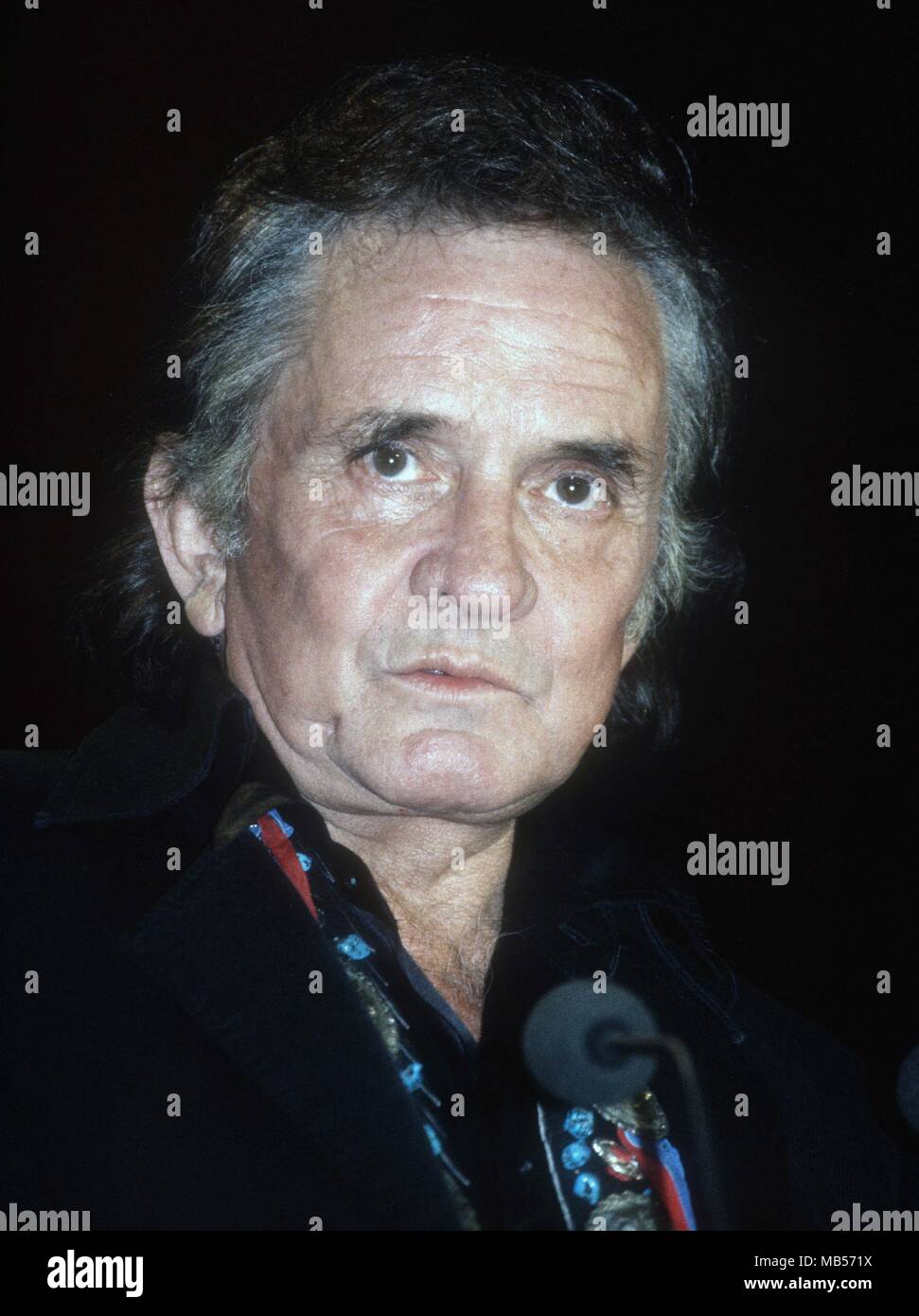 Johnny Cash 1992 Photo By John Barrett/PHOTOlink.net Stock Photo - Alamy