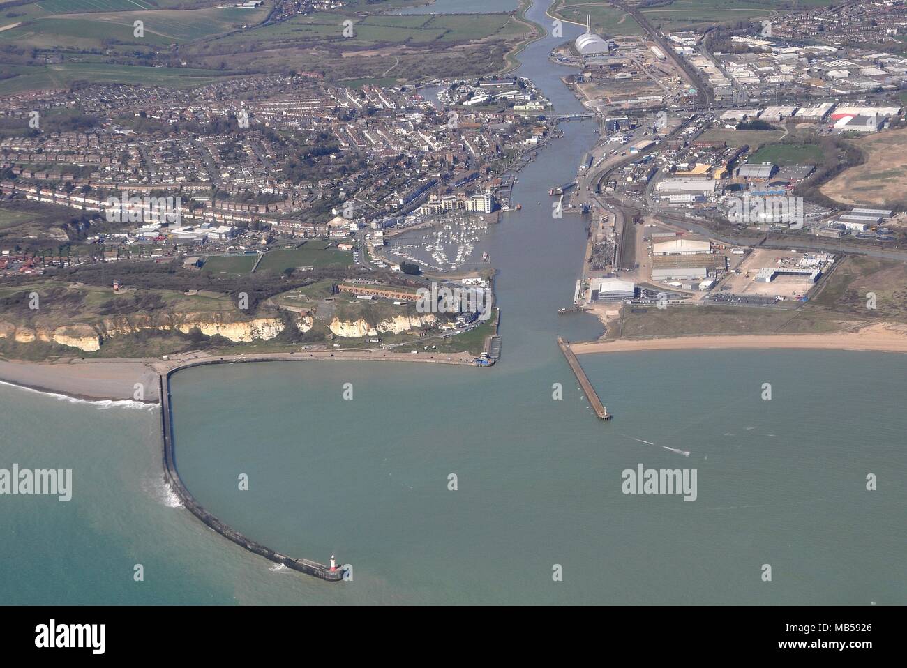 NEWHAVEN, EAST SUSSEX Stock Photo