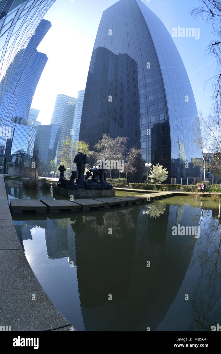 Paris - La Defense at day Stock Photo