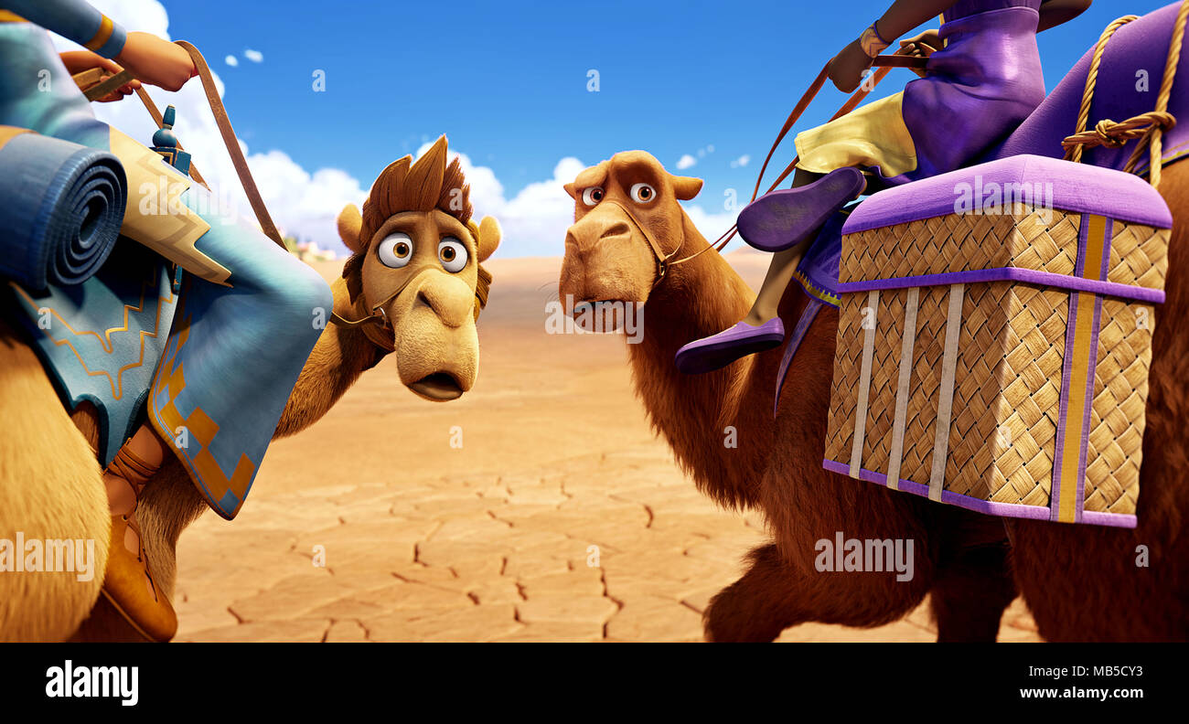 RELEASE DATE: November 17, 2017 TITLE: The Star STUDIO: Sony Pictures Animations DIRECTOR: Timothy Reckart PLOT: A small but brave donkey and his animal friends become the unsung heroes of the first Christmas. STARRING: Felix (Tracy Morgan) and Cyrus (Tyler Perry). (Credit Image: © Sony Pictures Animations/Entertainment Pictures) Stock Photo