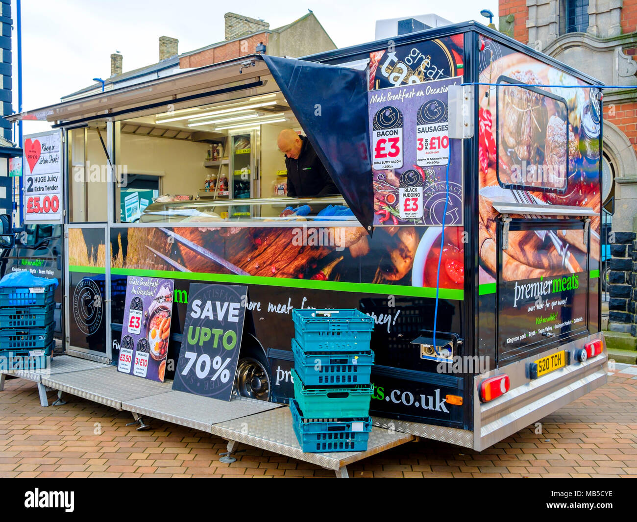 Mobile meat van hi-res stock photography and images - Alamy