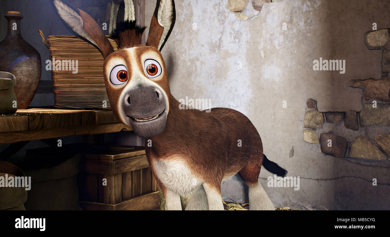 RELEASE DATE: November 17, 2017 TITLE: The Star STUDIO: Sony Pictures Animations DIRECTOR: Timothy Reckart PLOT: A small but brave donkey and his animal friends become the unsung heroes of the first Christmas. STARRING: Bo (Steven Yeun). (Credit Image: © Sony Pictures Animations/Entertainment Pictures) Stock Photo