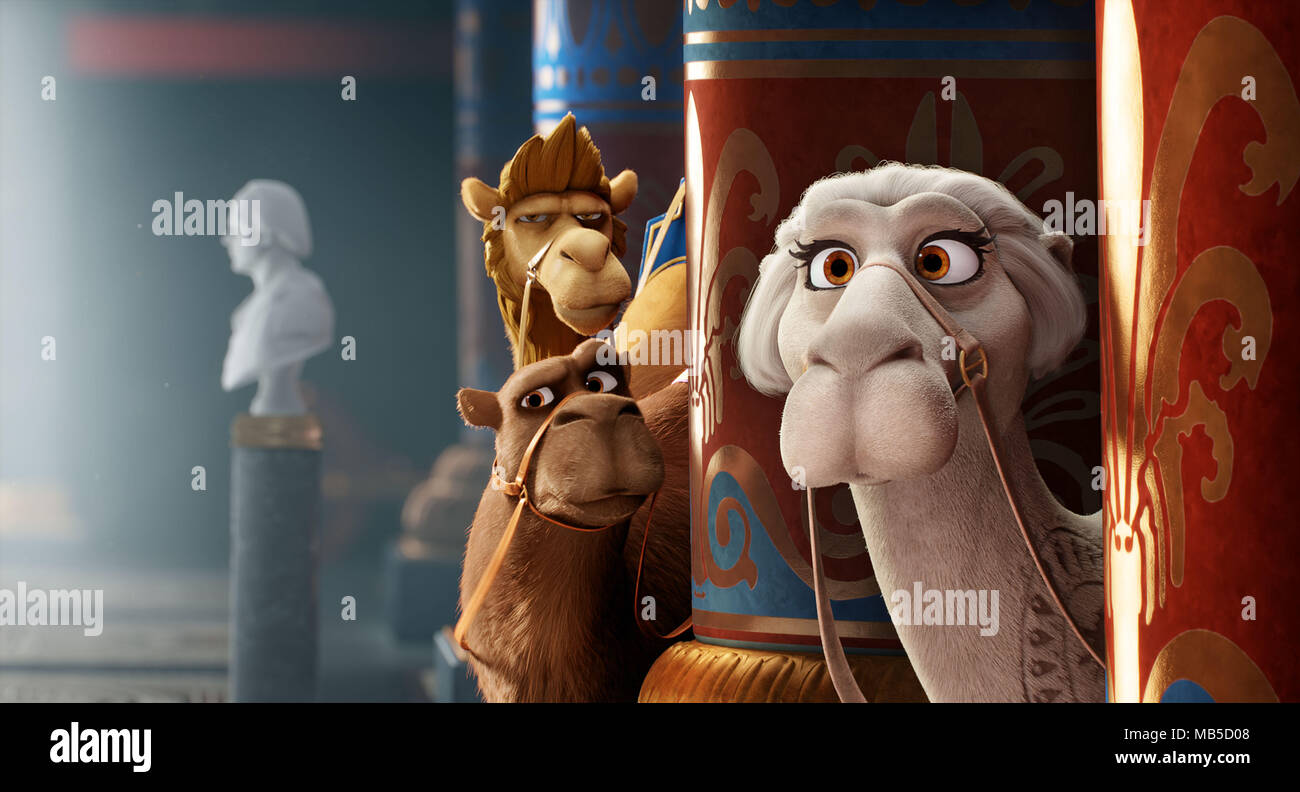 RELEASE DATE: November 17, 2017 TITLE: The Star STUDIO: Sony Pictures Animations DIRECTOR: Timothy Reckart PLOT: A small but brave donkey and his animal friends become the unsung heroes of the first Christmas. STARRING: Felix (Tracy Morgan), Cyrus (Tyler Perry) and Deborah (Oprah Winfrey). (Credit Image: © Sony Pictures Animations/Entertainment Pictures) Stock Photo