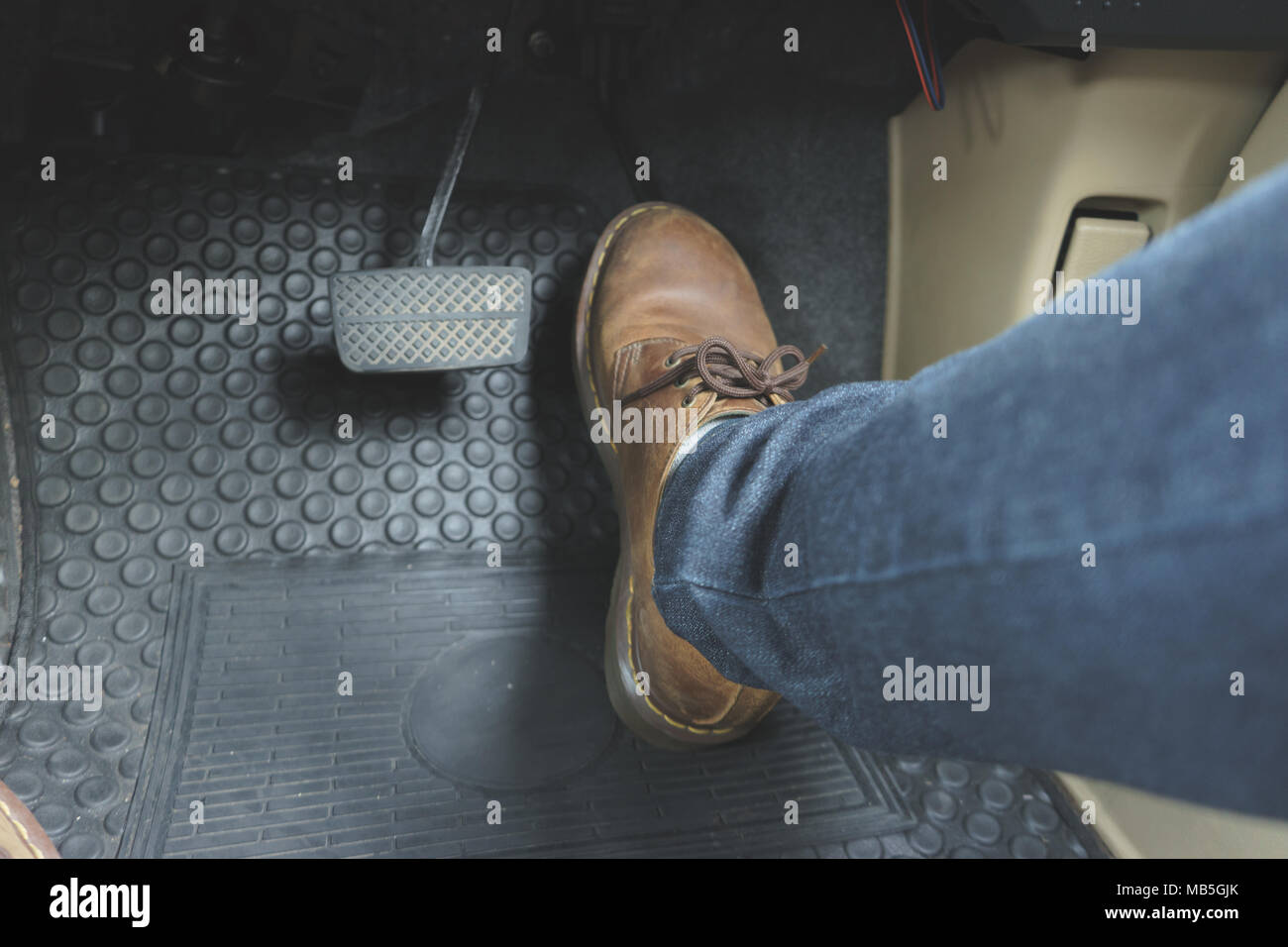 Car pedal foot hires stock photography and images Alamy